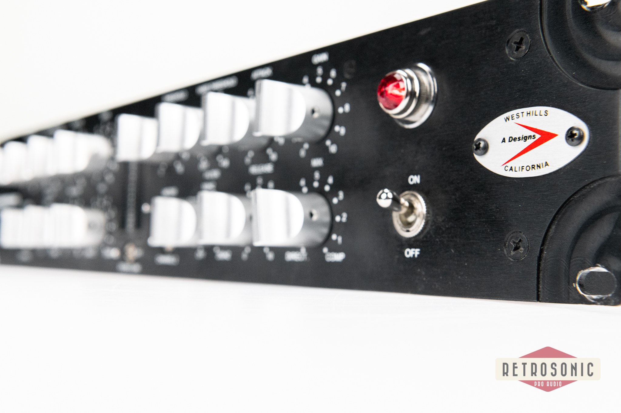A-Designs Audio HM2 Nail Dual-Channel Compressor Limiter