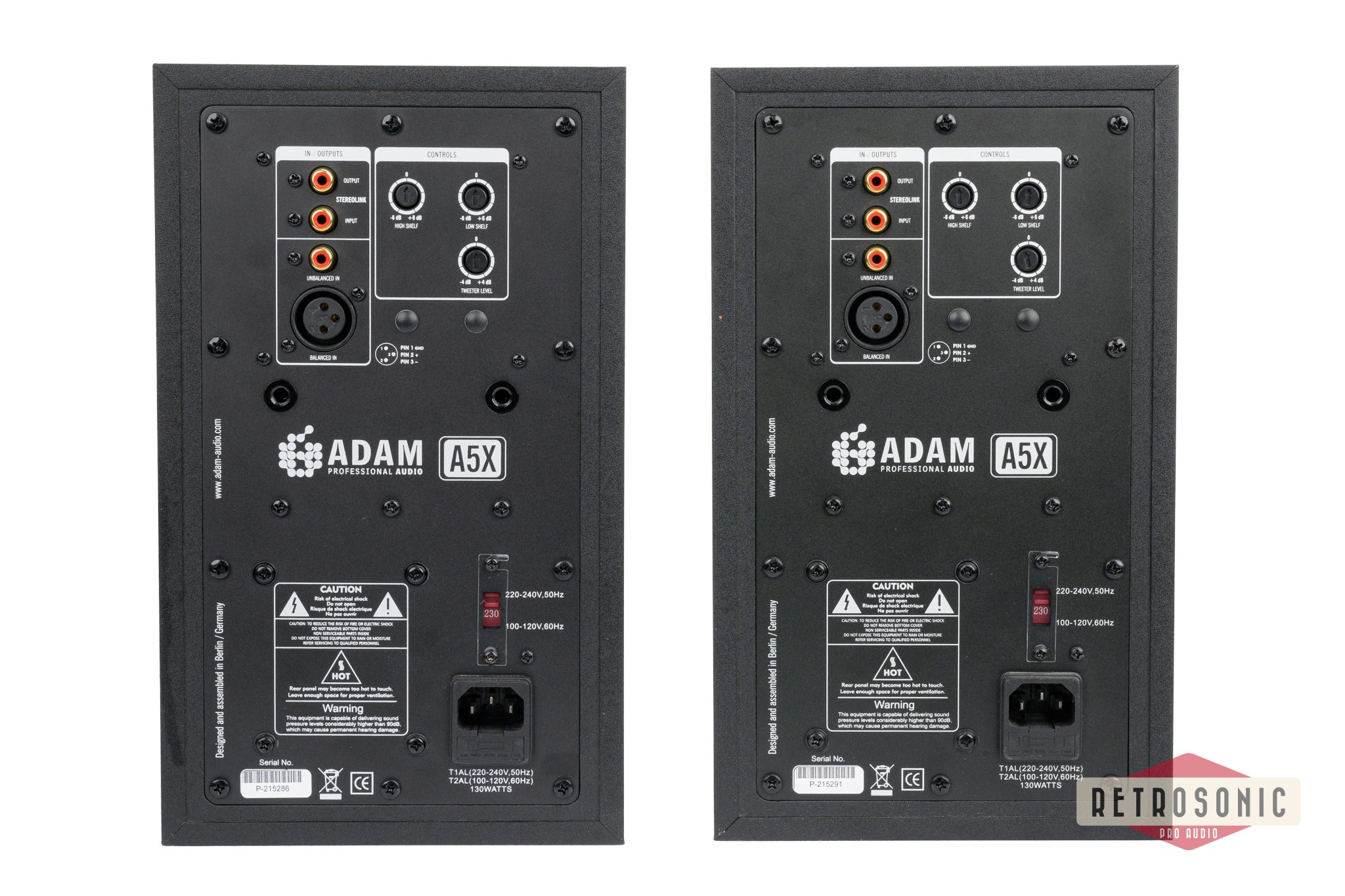 Adam A5X Active Nearfield Monitor Pair