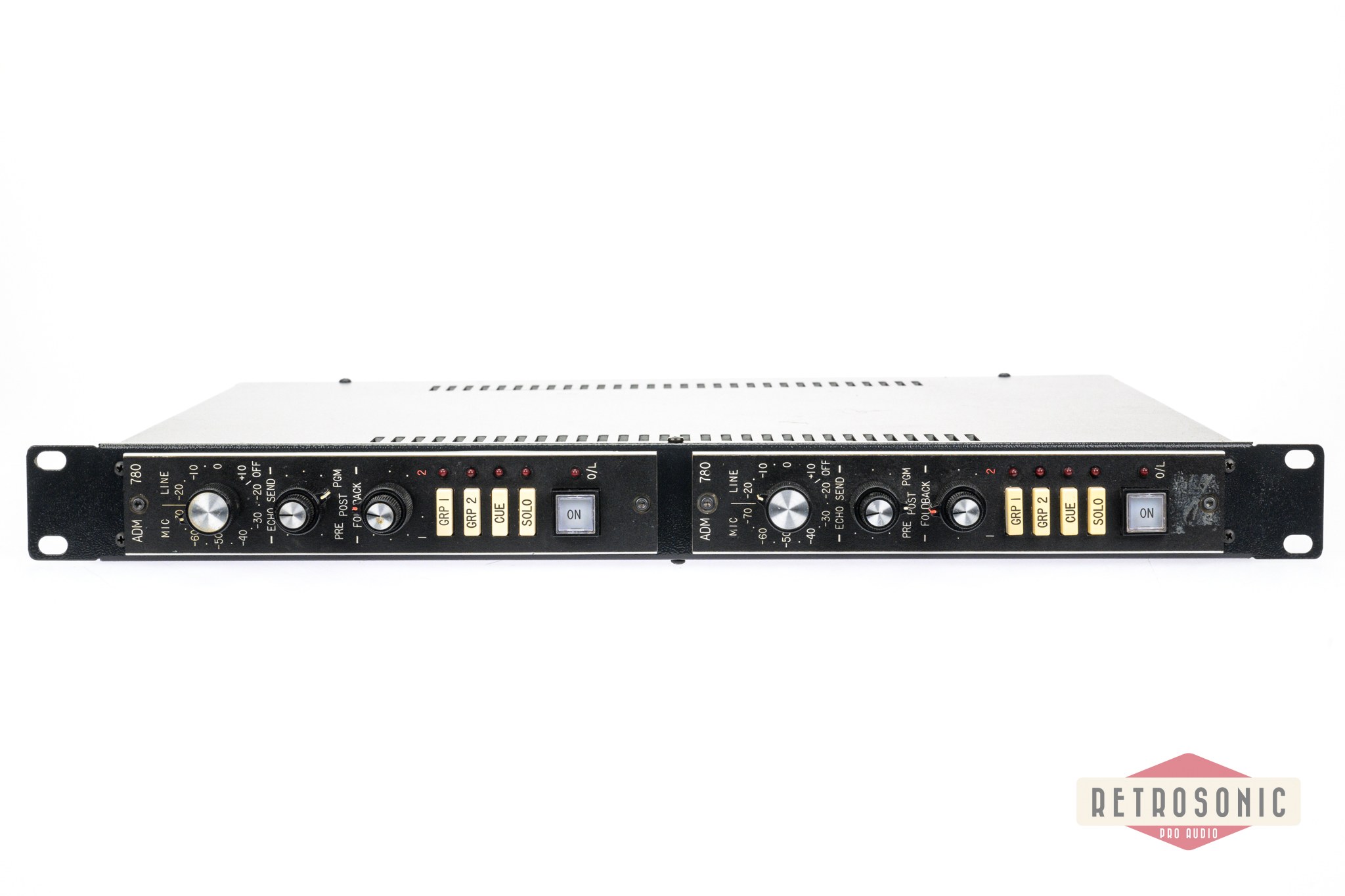 ADM 780 Dual Channel Preamp rack #1