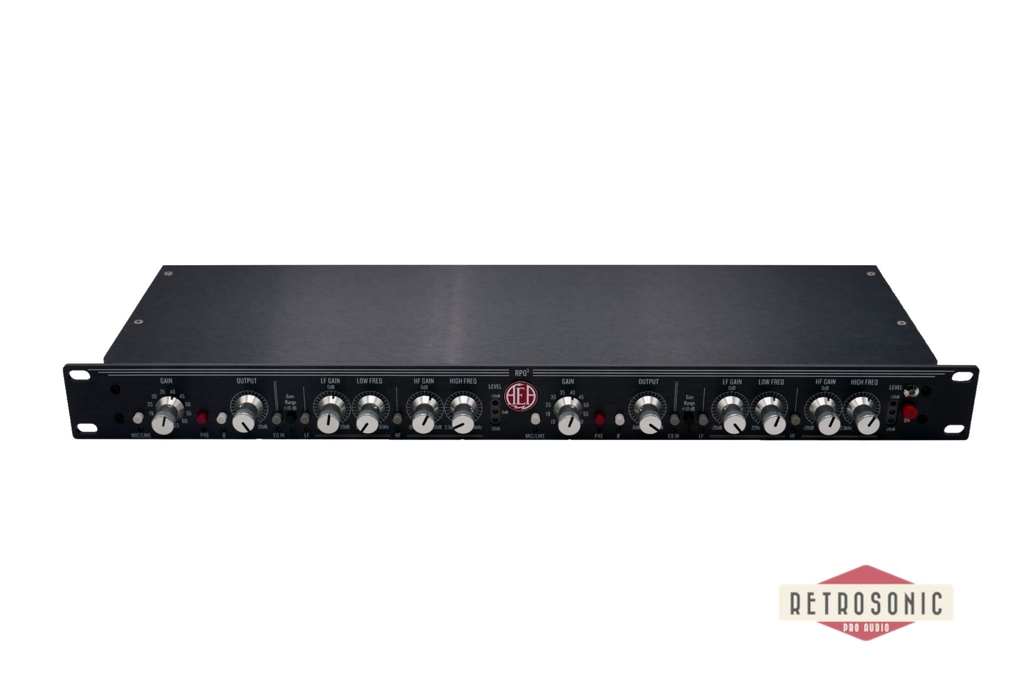 AEA RPQ3 2-Channel Preamp EQ P48