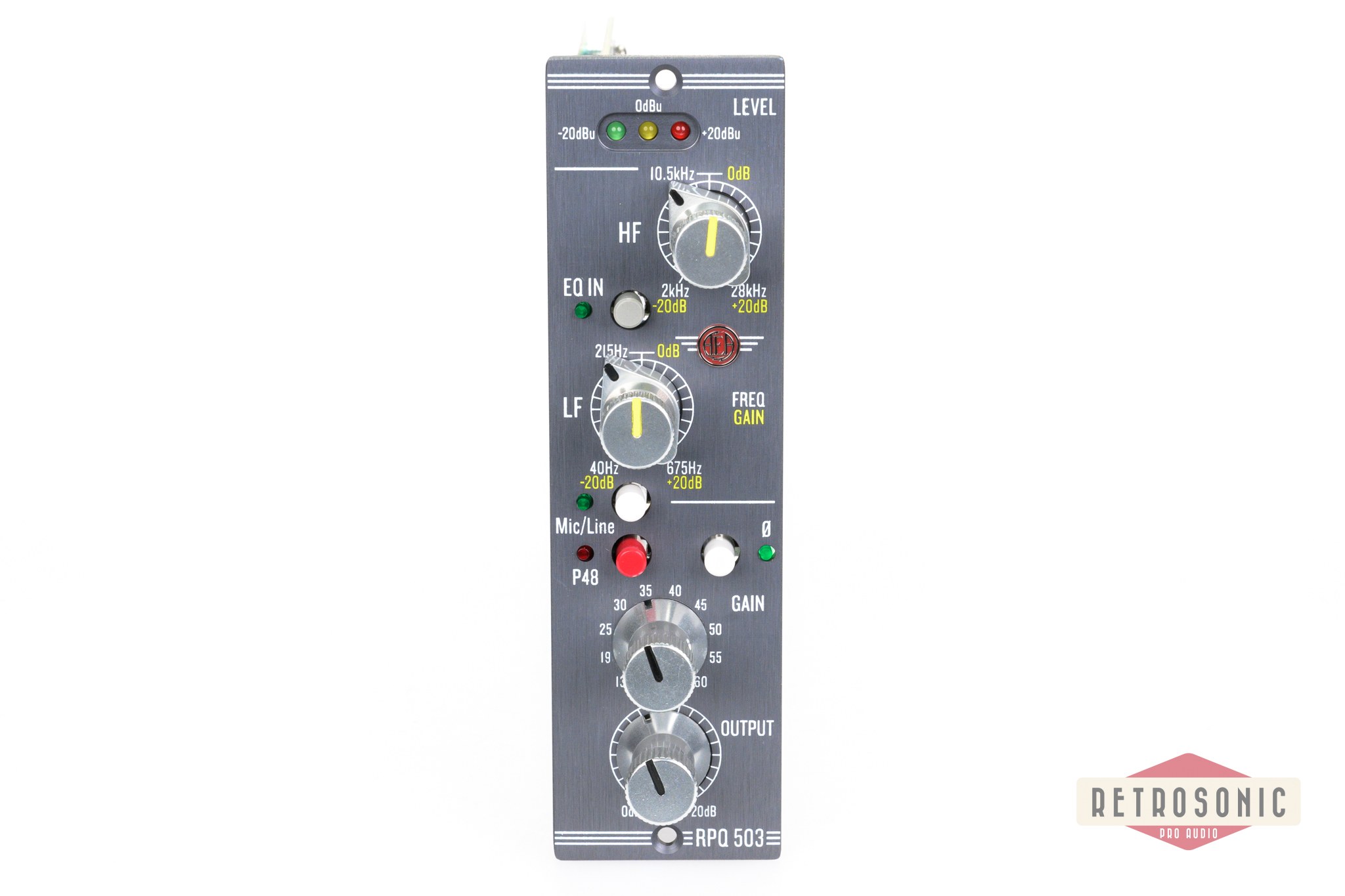 AEA RPQ3 preamp eq 500 series
