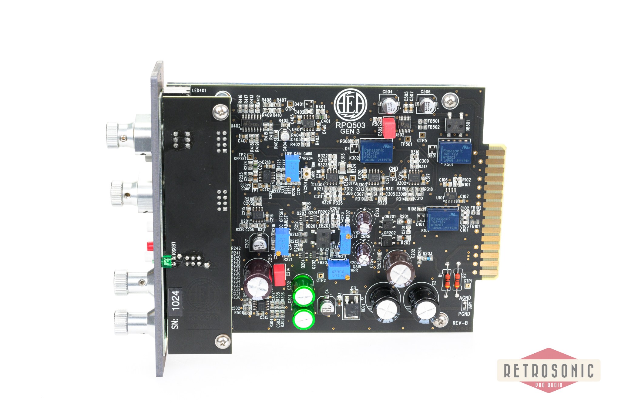 AEA RPQ3 preamp eq 500 series
