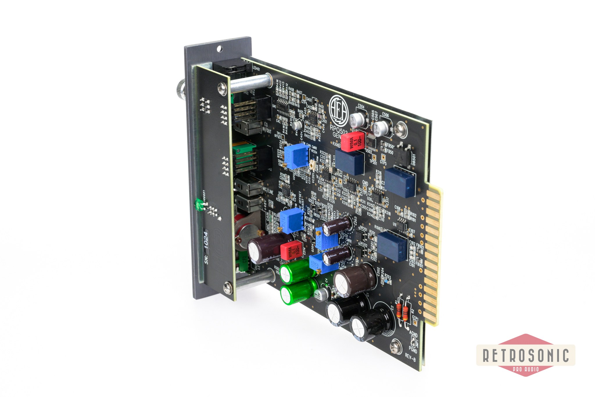 AEA RPQ3 preamp eq 500 series