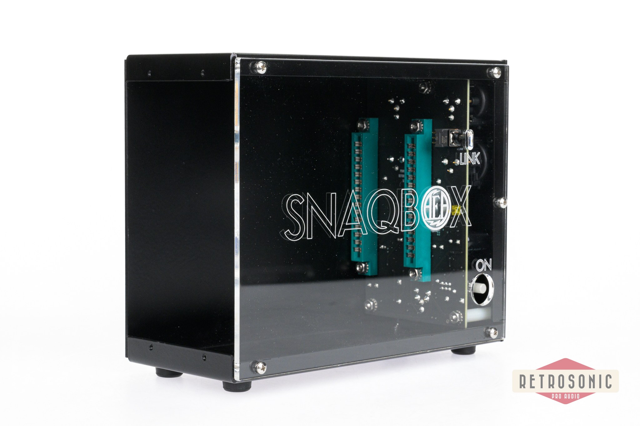 AEA Snaqbox Clear 2 slot 500 Series Chassis
