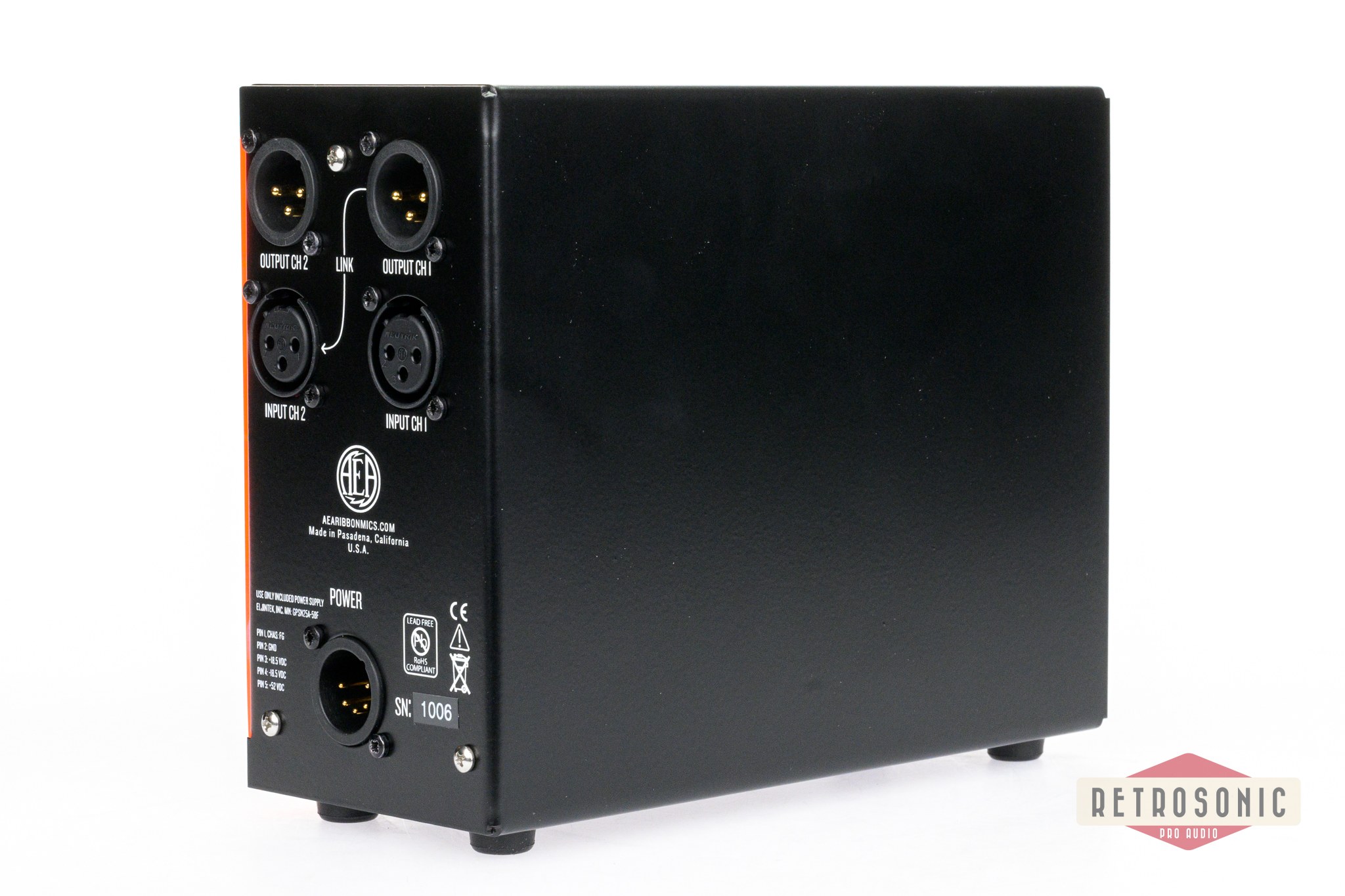 AEA Snaqbox Orange 2 slot 500 Series Chassis
