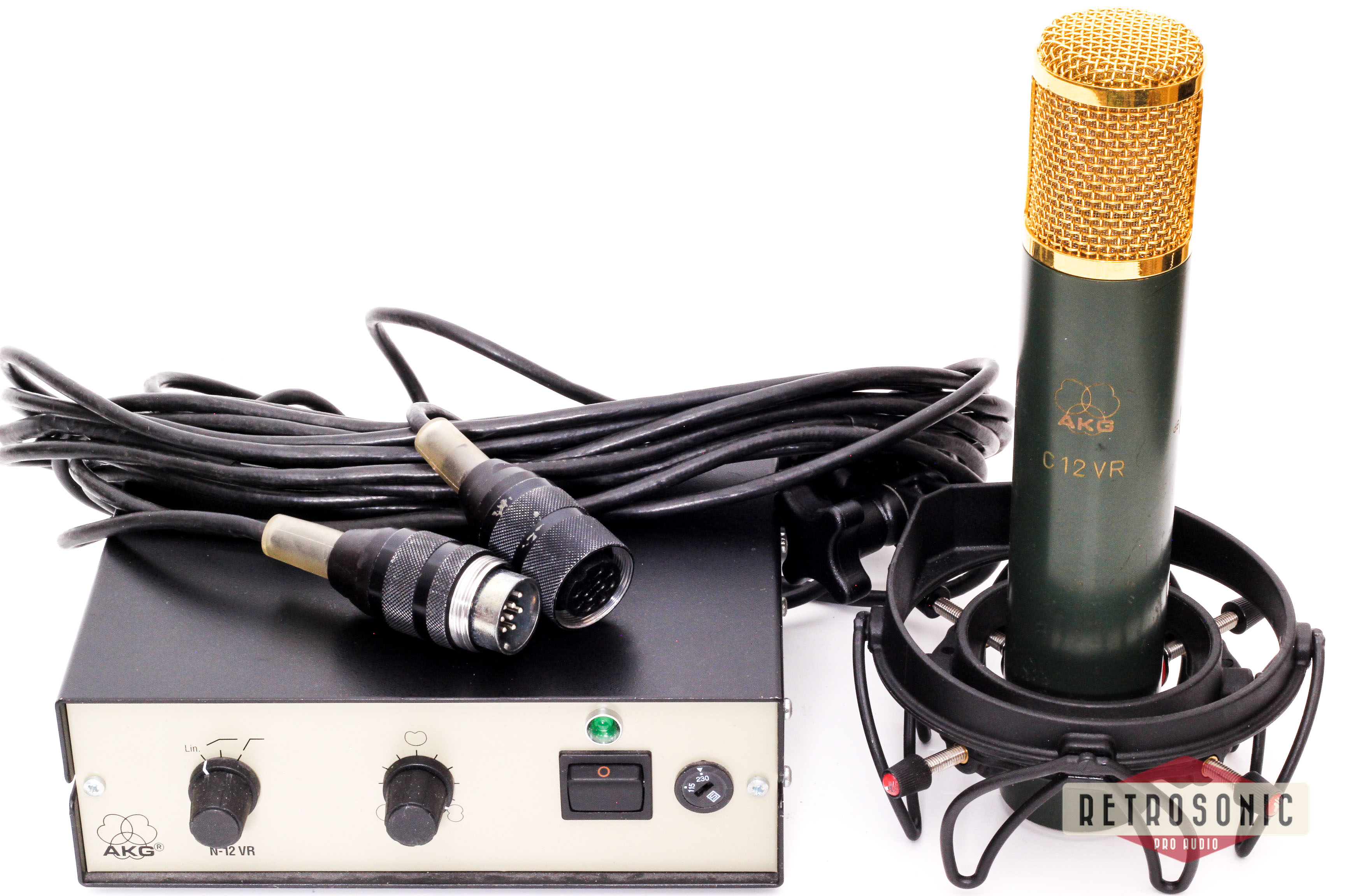 AKG C12VR tube microphones