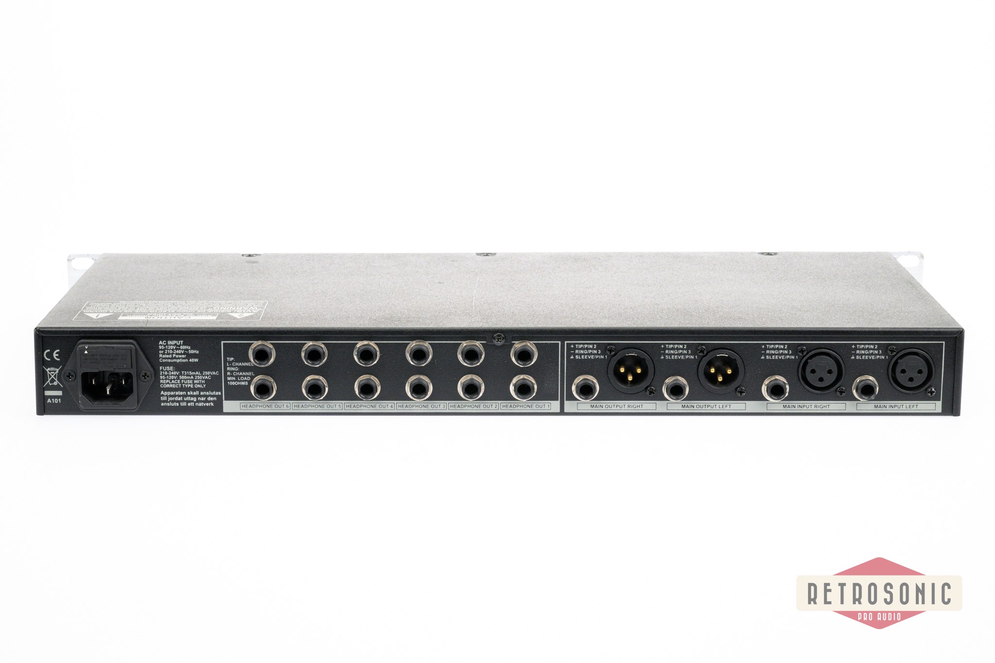 Alto HPA6 6-Channel Headphone Amplifier