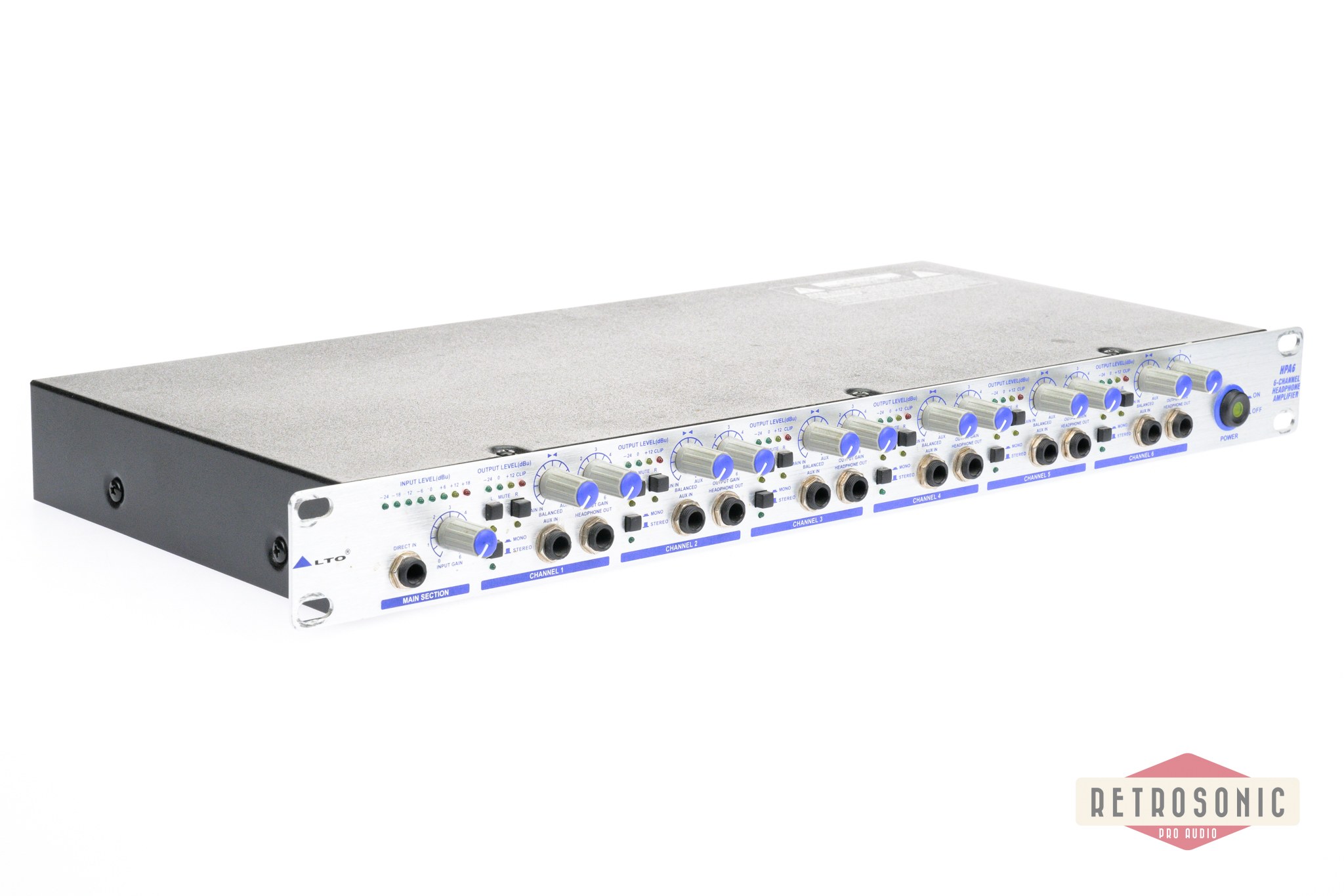 Alto HPA6 6-Channel Headphone Amplifier