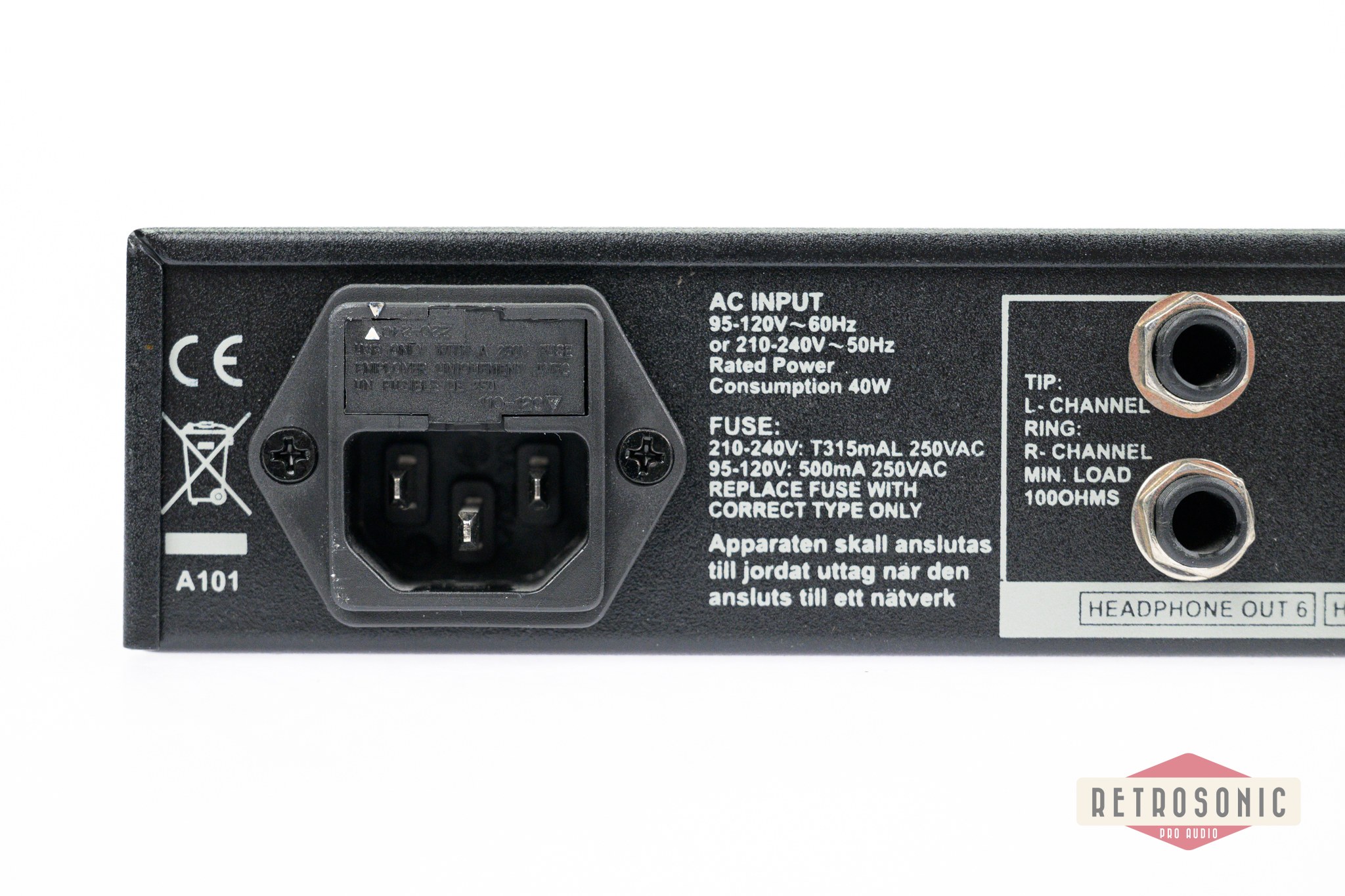 Alto HPA6 6-Channel Headphone Amplifier