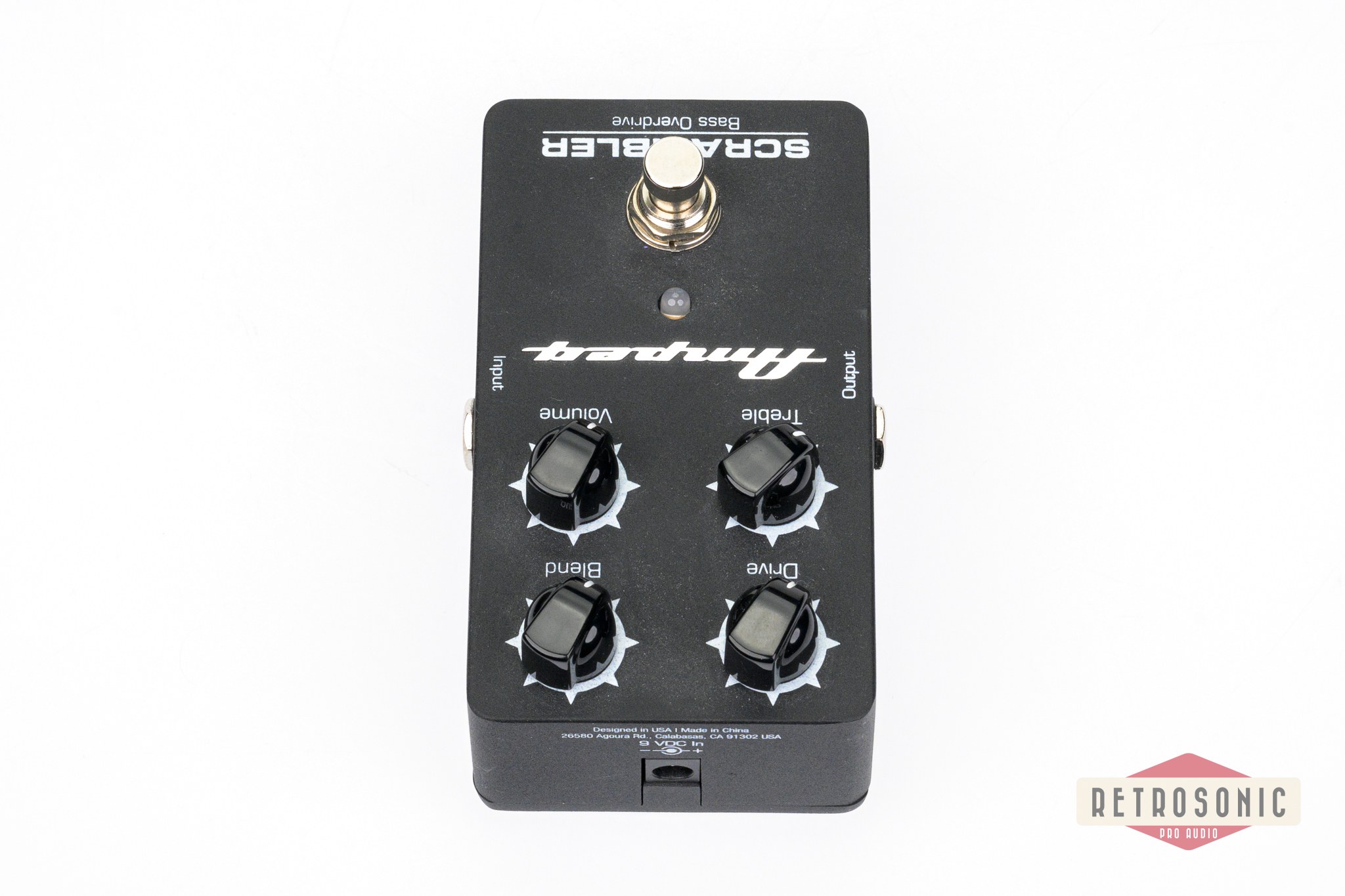 Ampeg Scrambler Bass Overdrive