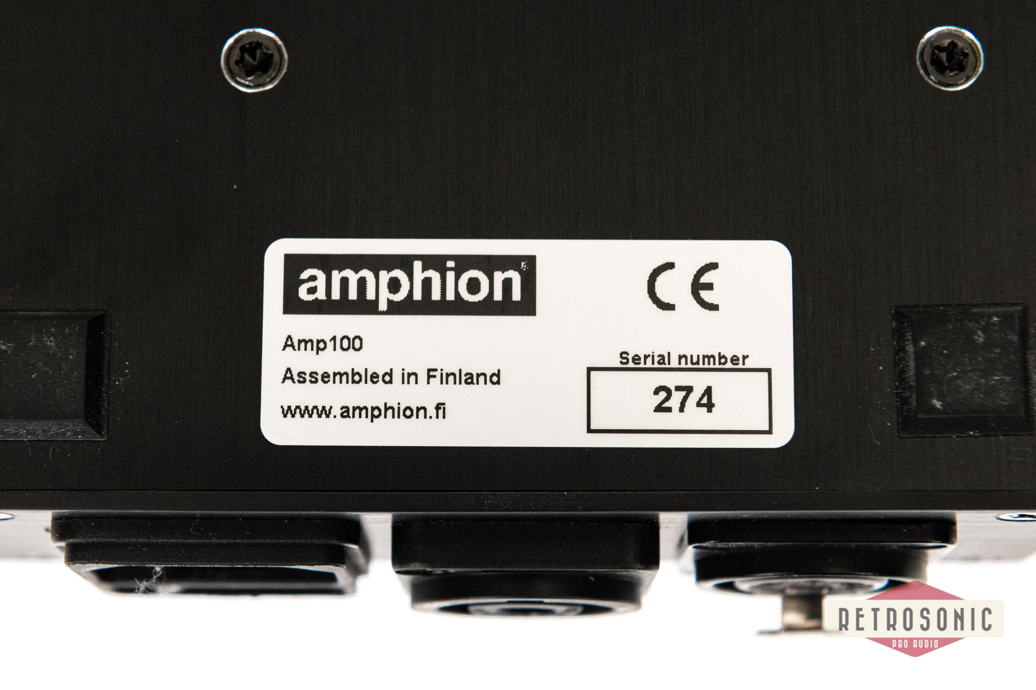 Amphion A100 Monoblock Amplifier 100W for One18