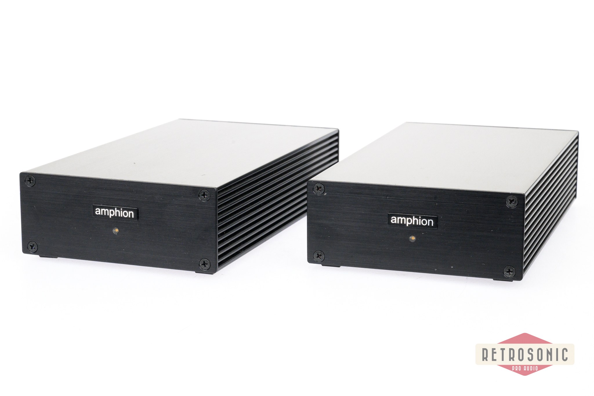 Amphion MobileOne12 Speaker Pair / Amplifier Pair Bundle