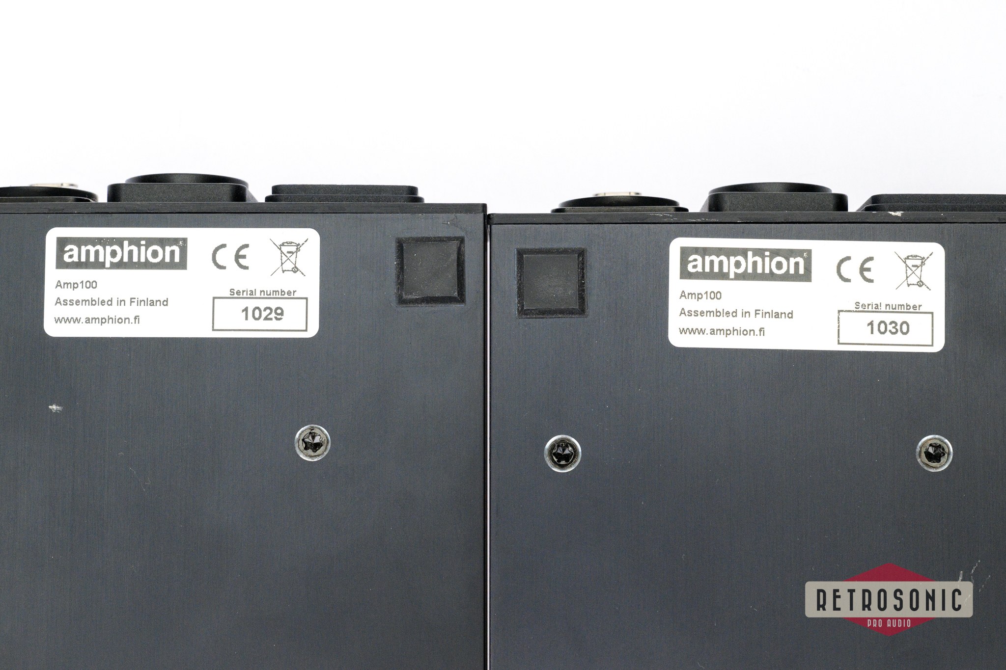 Amphion MobileOne12 Speaker Pair / Amplifier Pair Bundle