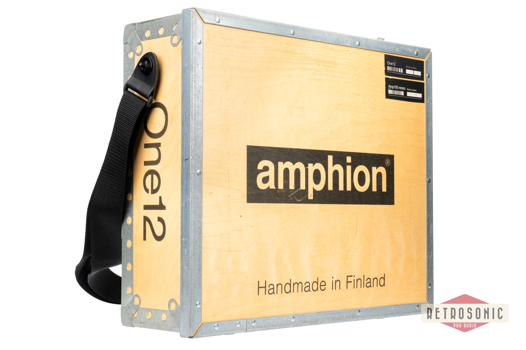 Amphion MobileOne12 Speaker Pair / Amplifier Pair Bundle