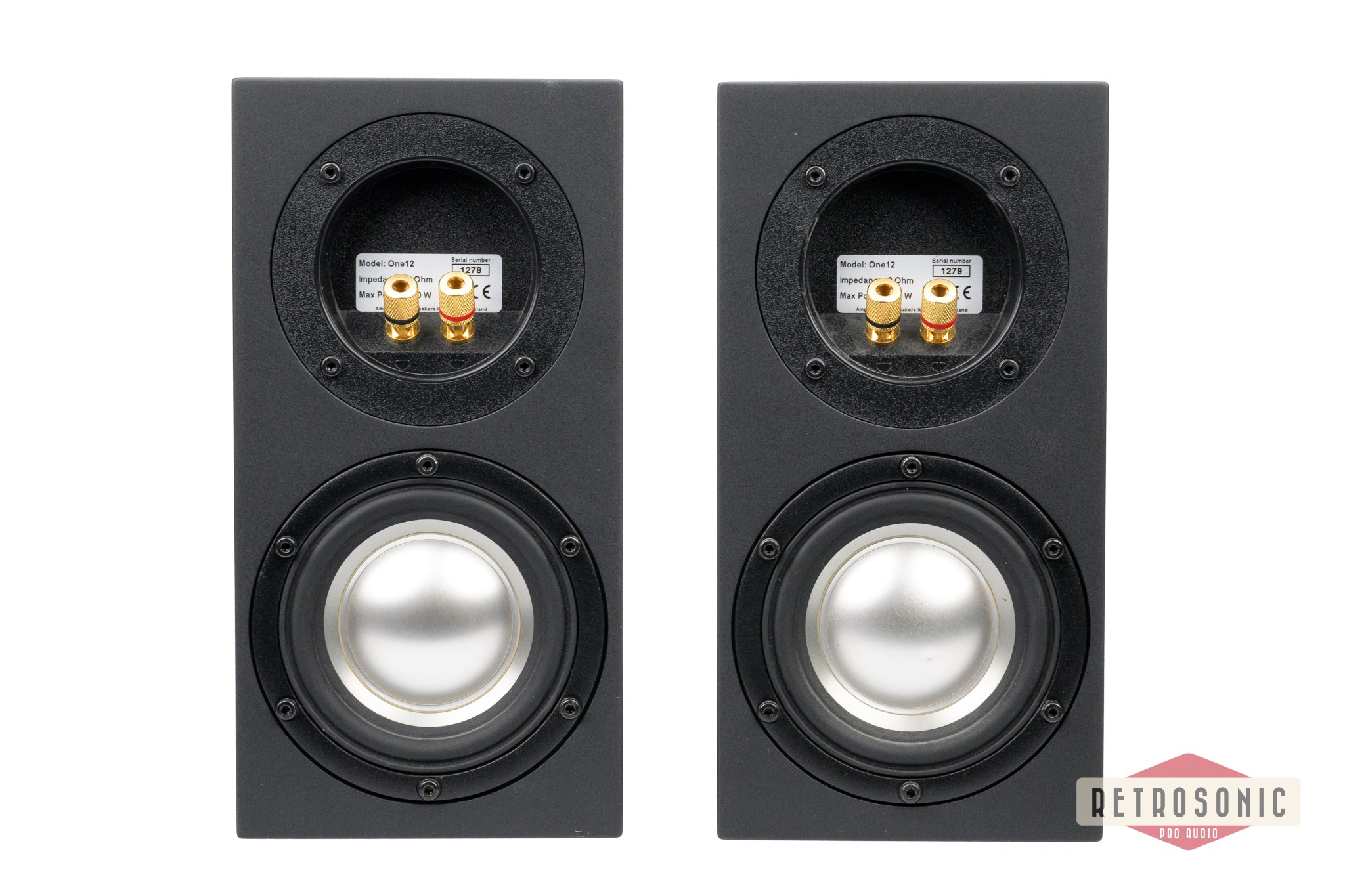Amphion MobileOne12 Speaker Pair / Amplifier Pair Bundle