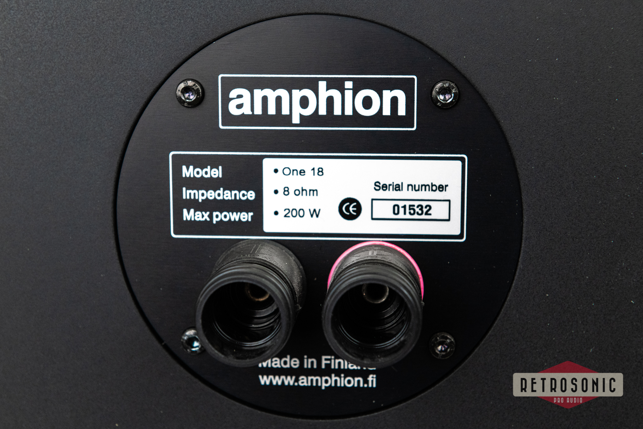 Amphion One 18 Near Field Studio Monitor