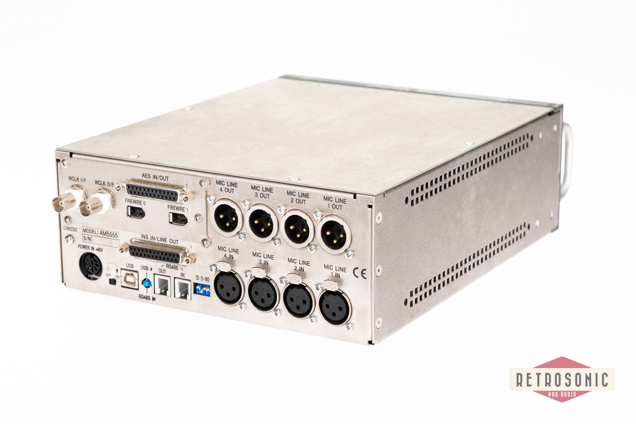 AMS Neve 4081 4-ch Mic Preamp w. FW/AES-option #1