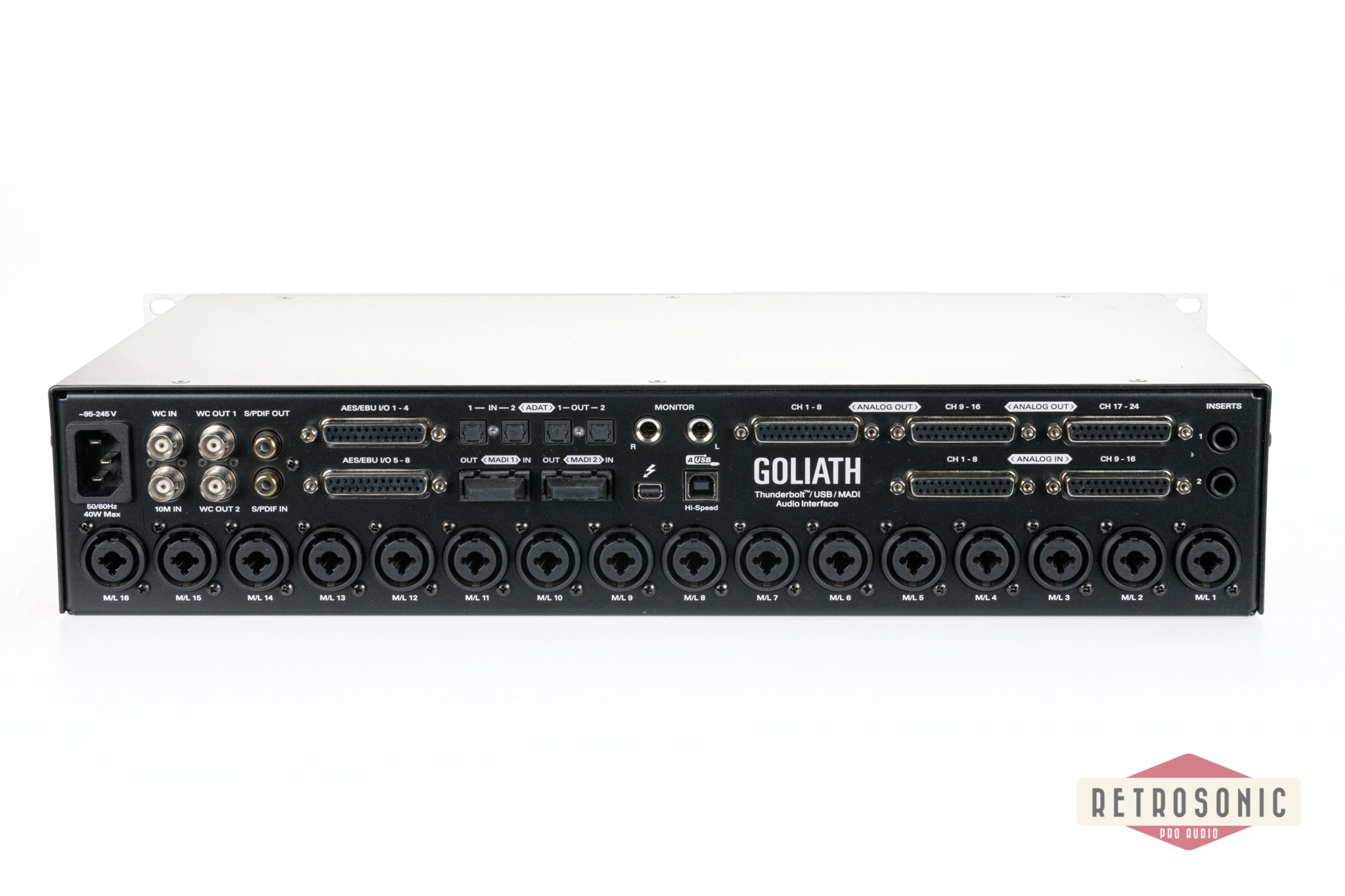 Antelope Audio Goliath 32 TB&USB&MADI Audio Interface