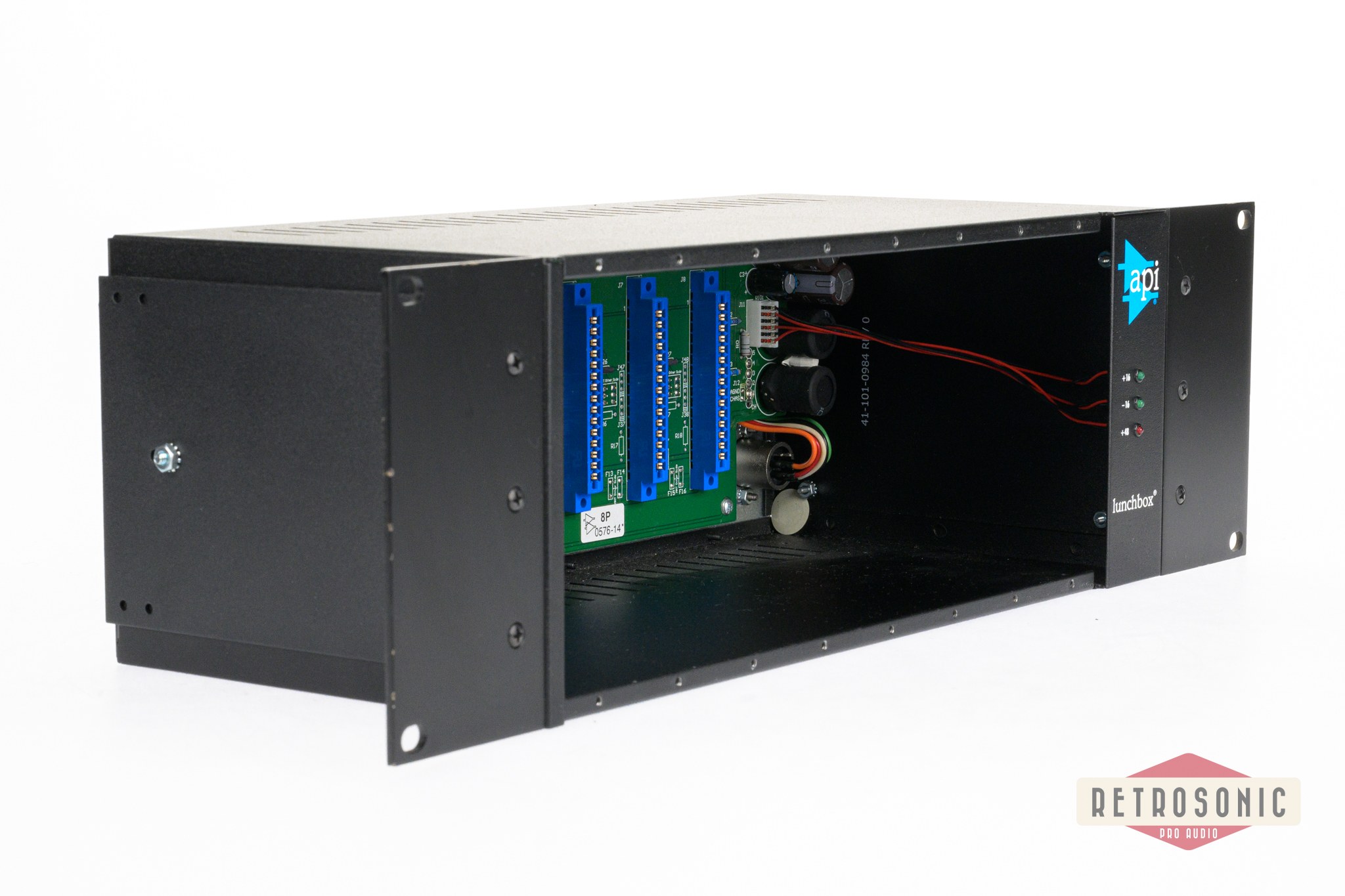 API 500-8P 500-series 8 slot rack