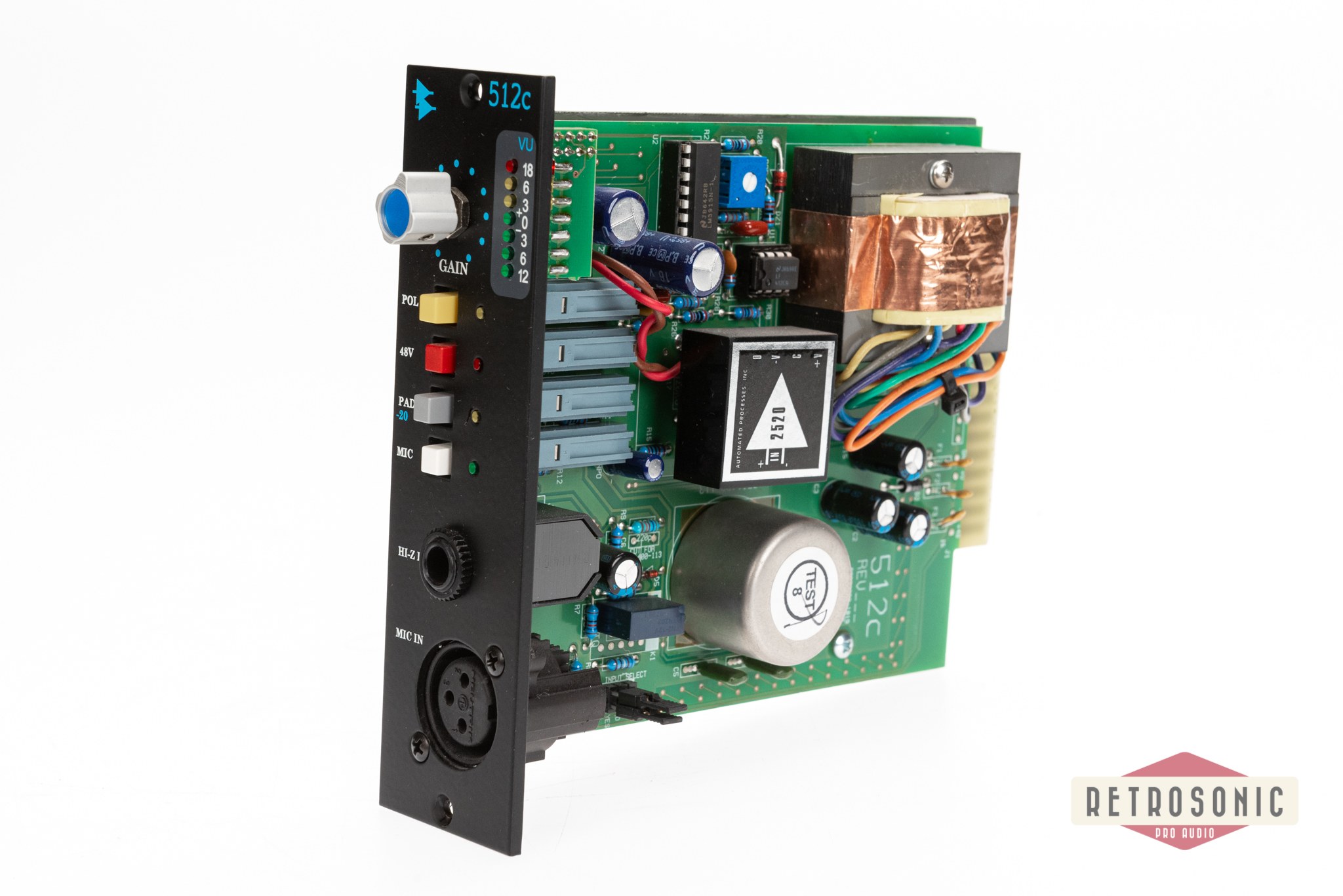 API 512C Mice Preamp 500series 4