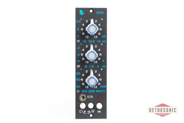 API 550A 500 Series 3-Band Equalizer Module #4
