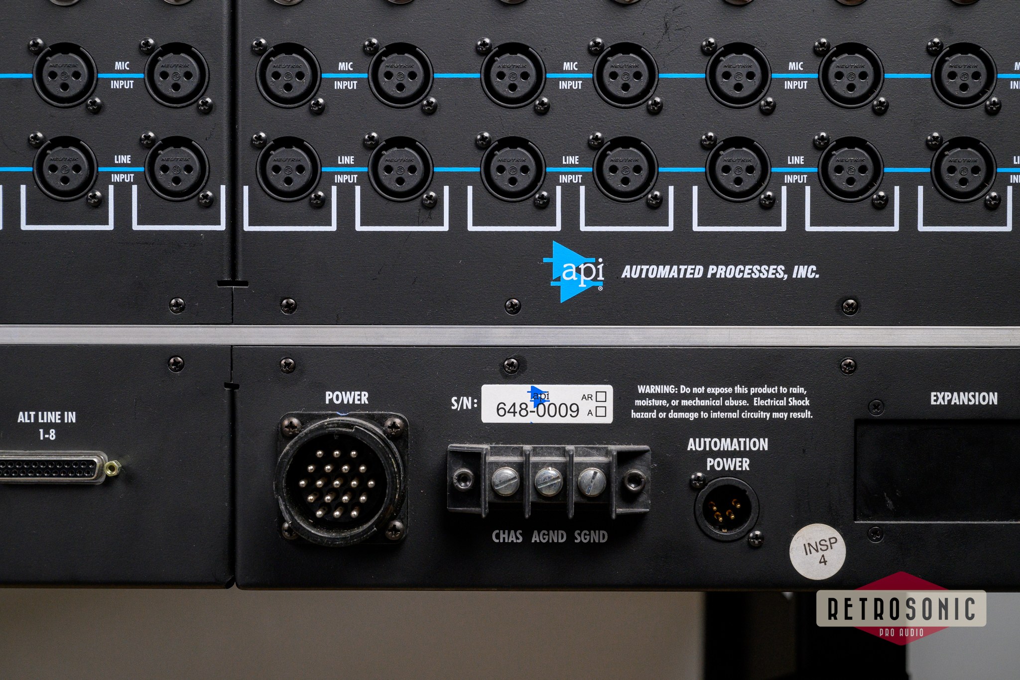 API Audio 2448 Mixing Console with Automation