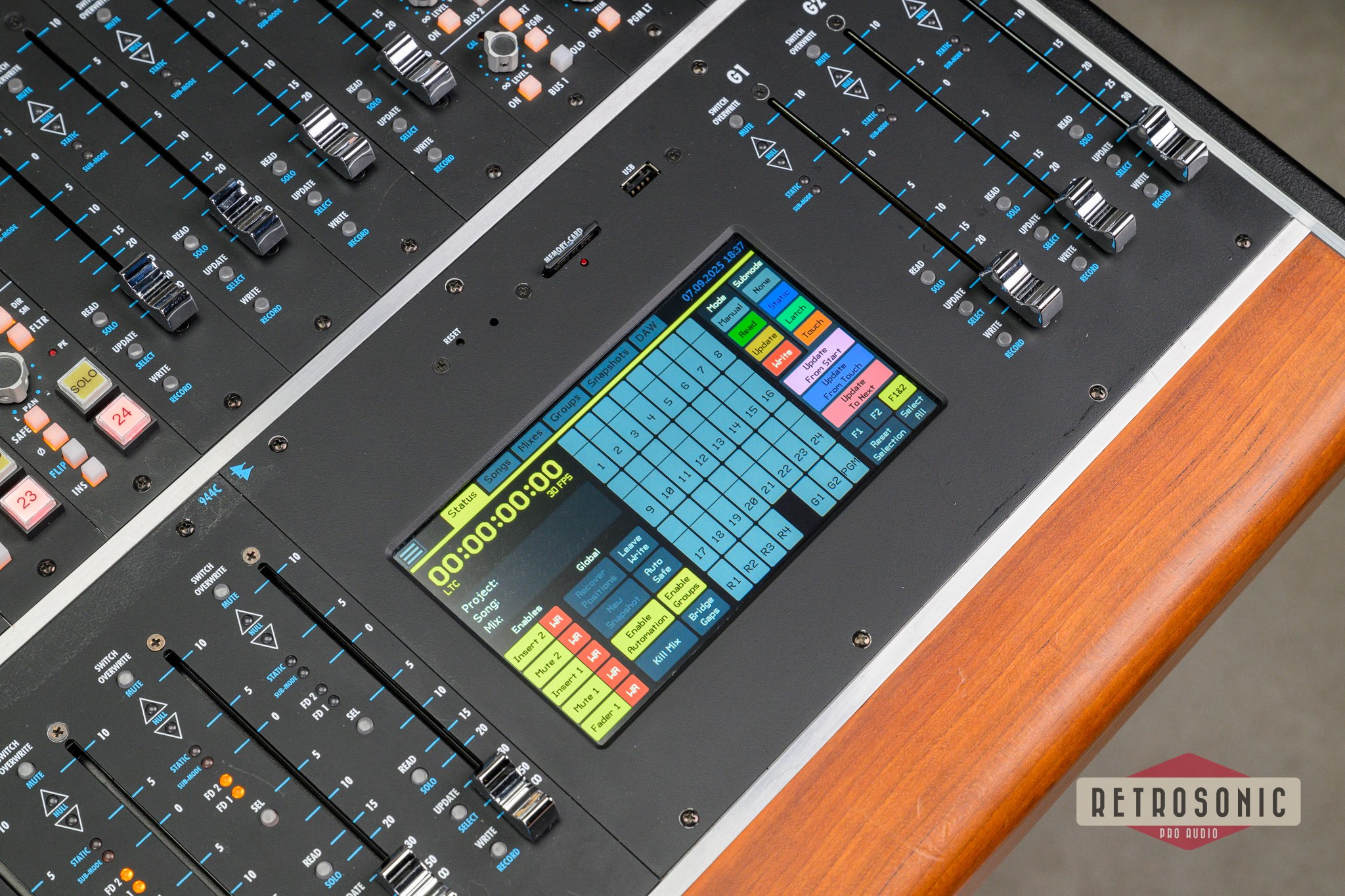 API Audio 2448 Mixing Console with Automation