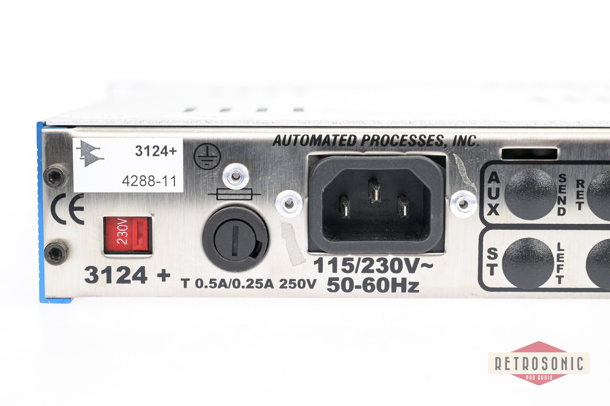 API Audio 3124+ 4-Channel Mic Preamp