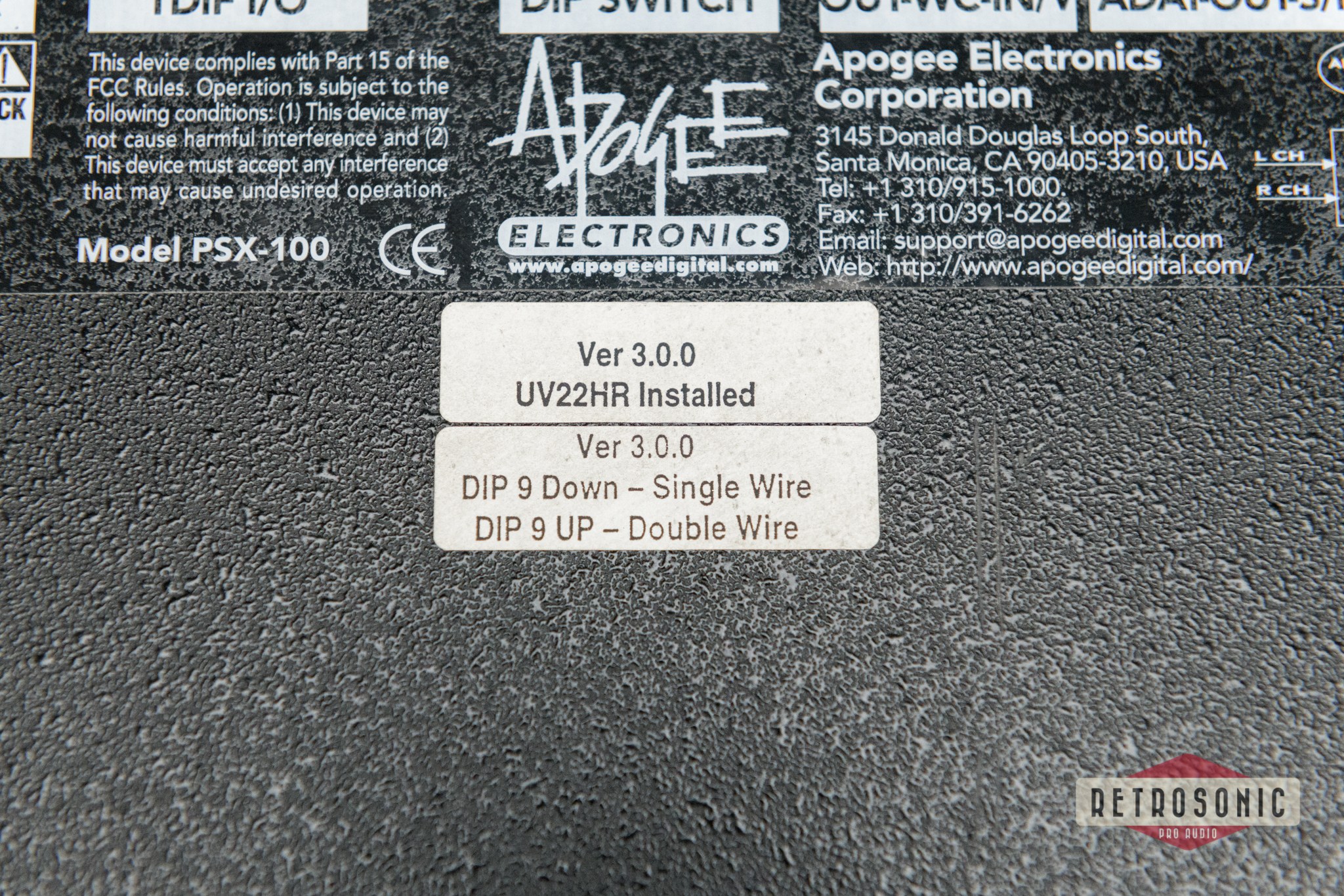 Apogee PSX-100 Stereo AD-DA-Converter