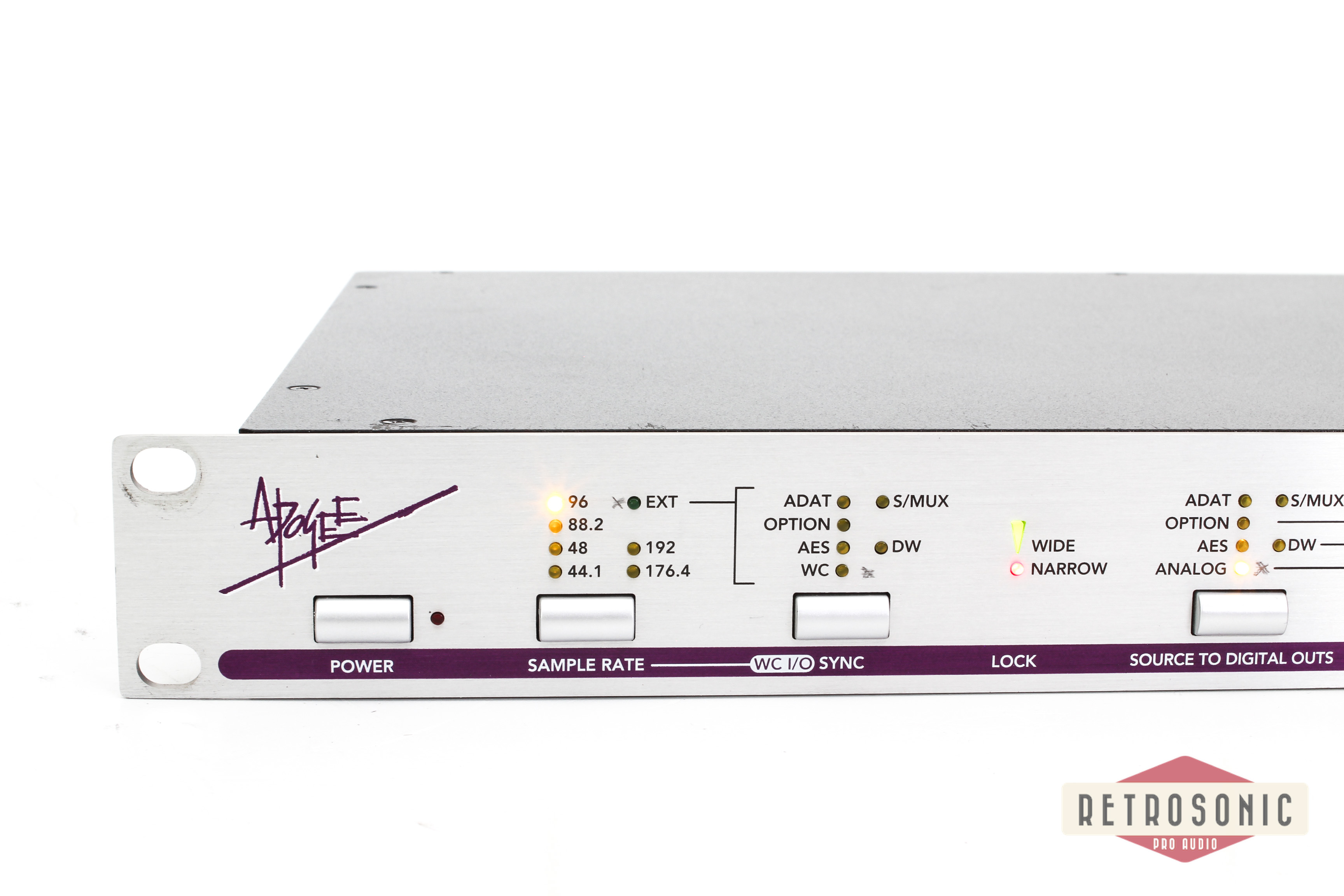 Apogee Rosetta 800 192K 8ch ADDA-converter. Adat / AES