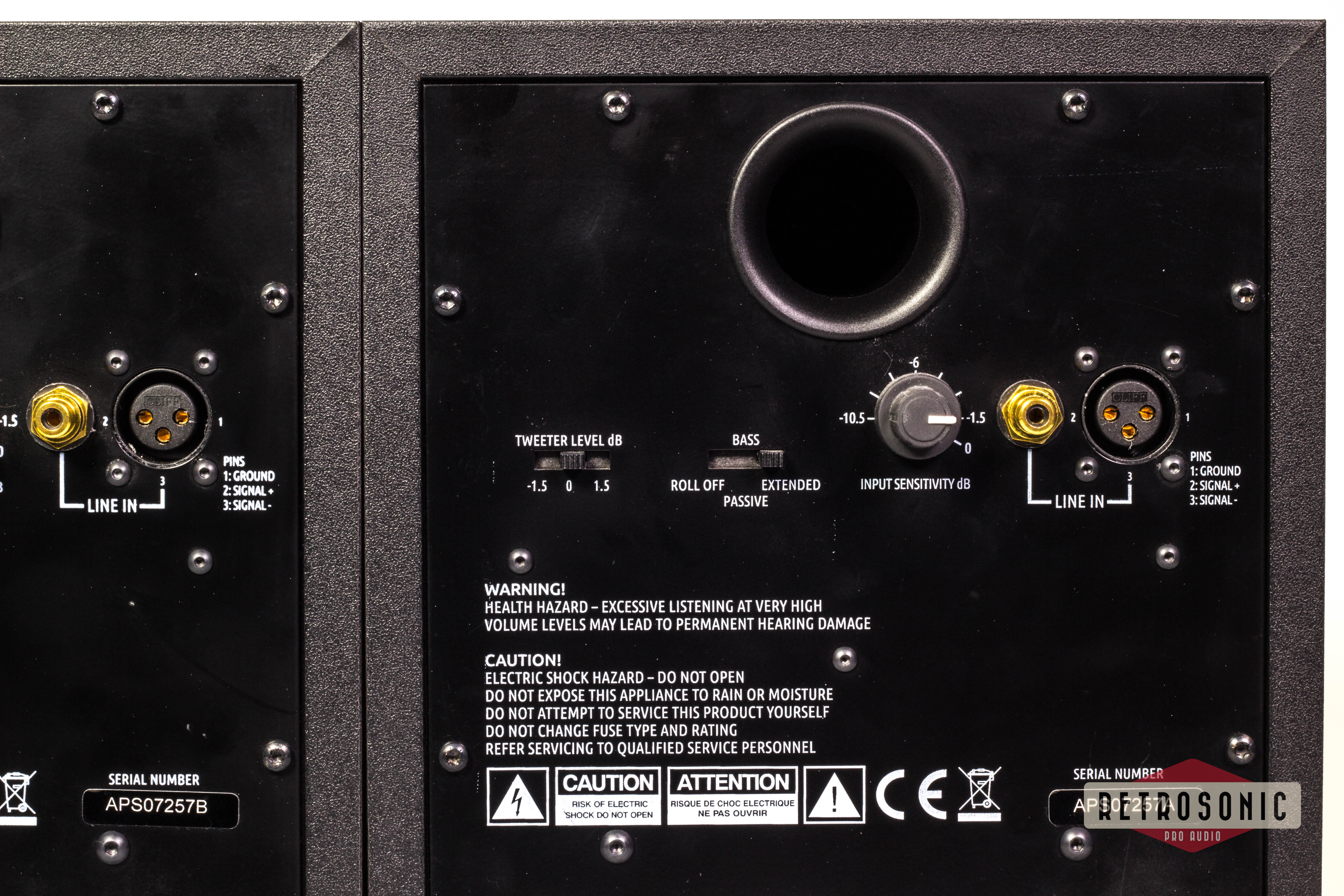 APS Klasik Active studio monitor pair