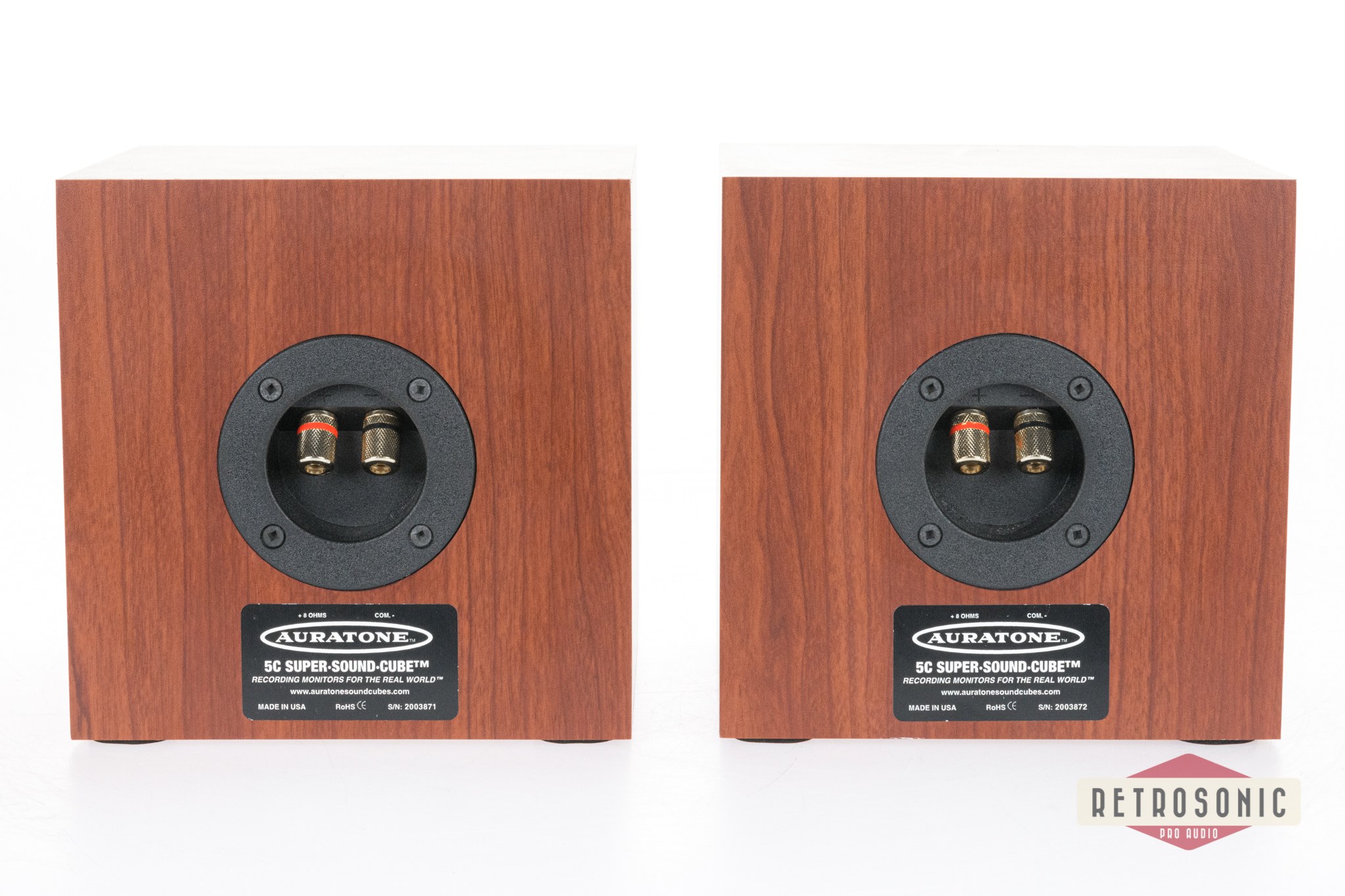 Auratone 5C Pair with Bettermaker A2-30 Amp