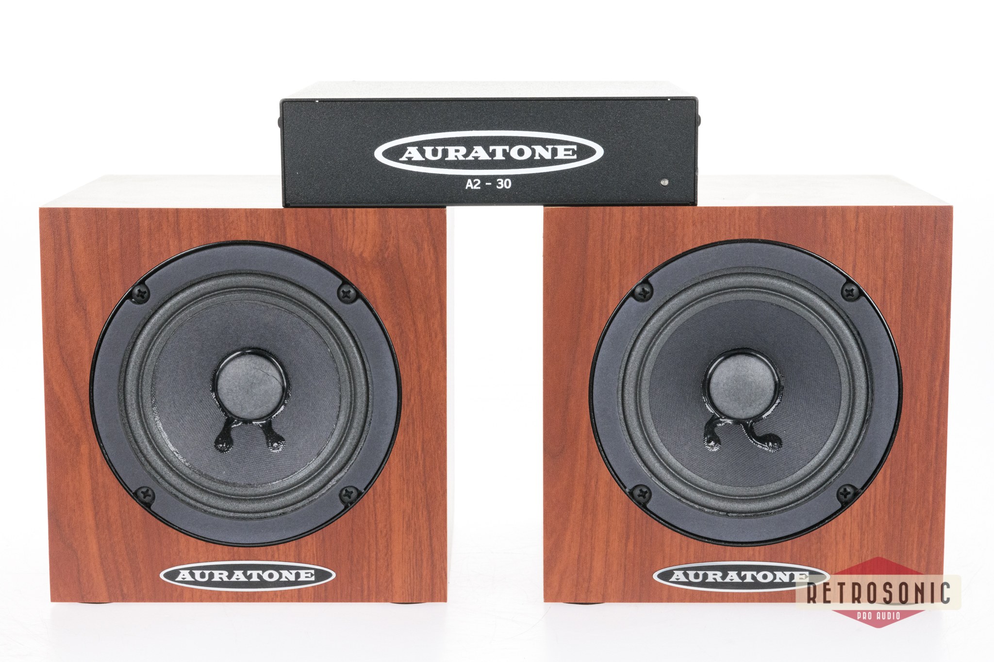 Auratone 5C Pair with Bettermaker A2-30 Amp