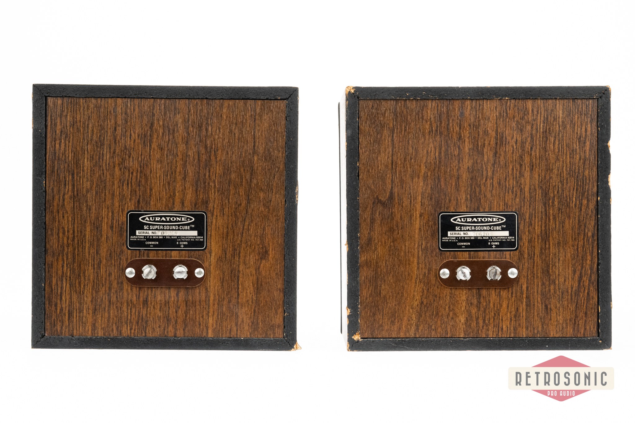 Auratone 5C Super Sound Cube pair vintage original