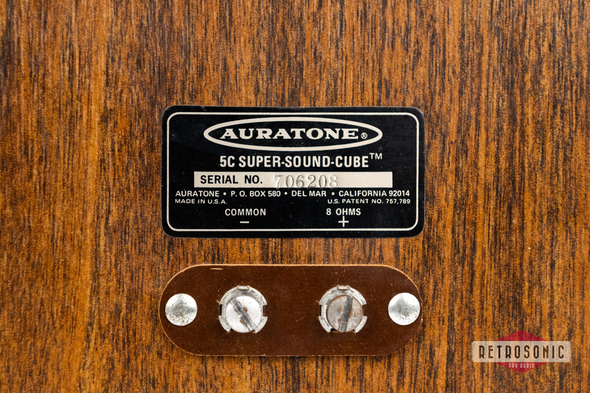 Auratone 5C Super Sound Cube pair vintage original