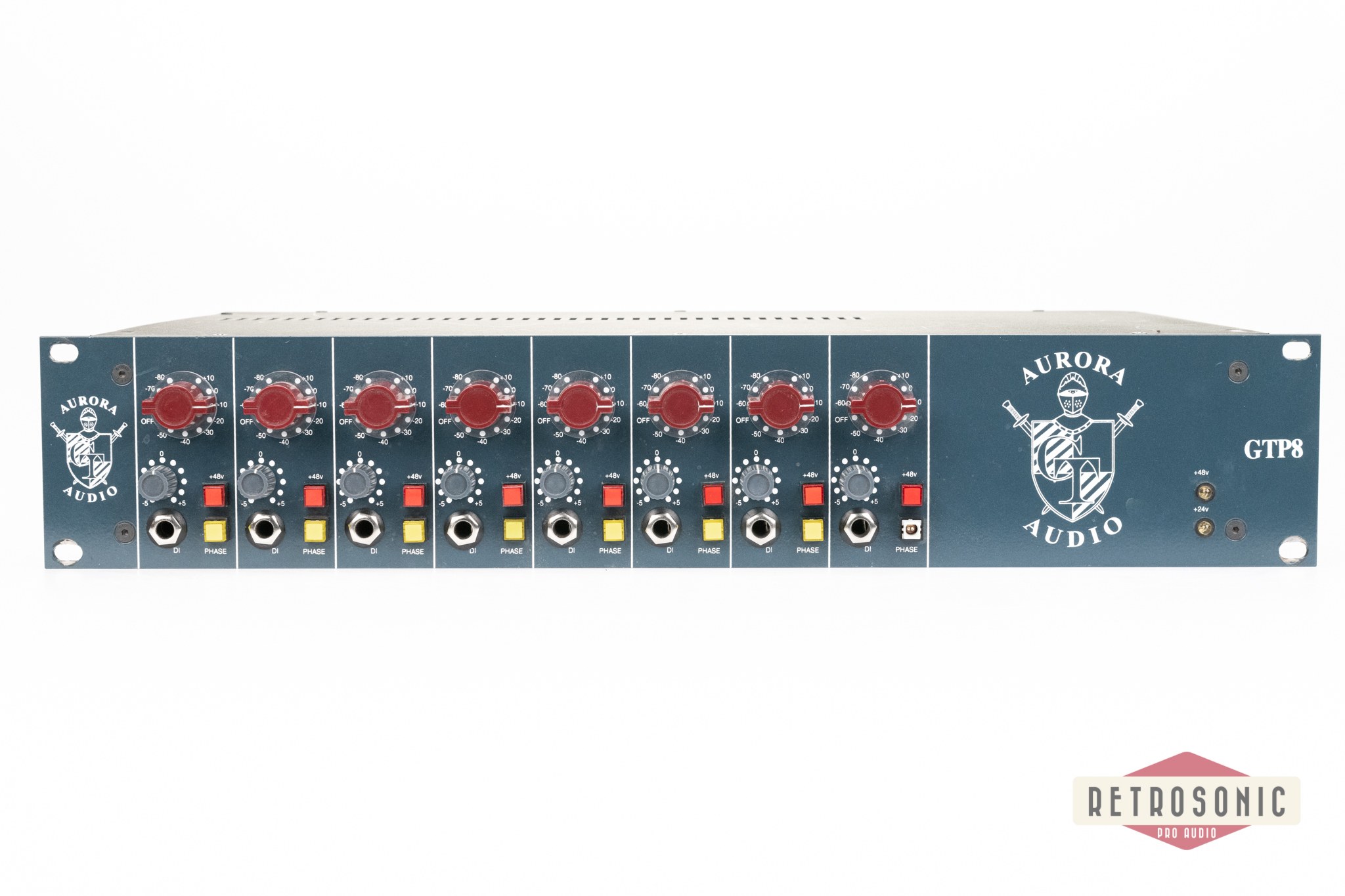 Aurora Audio GTP8 8-Channel Class A Discrete Preamp