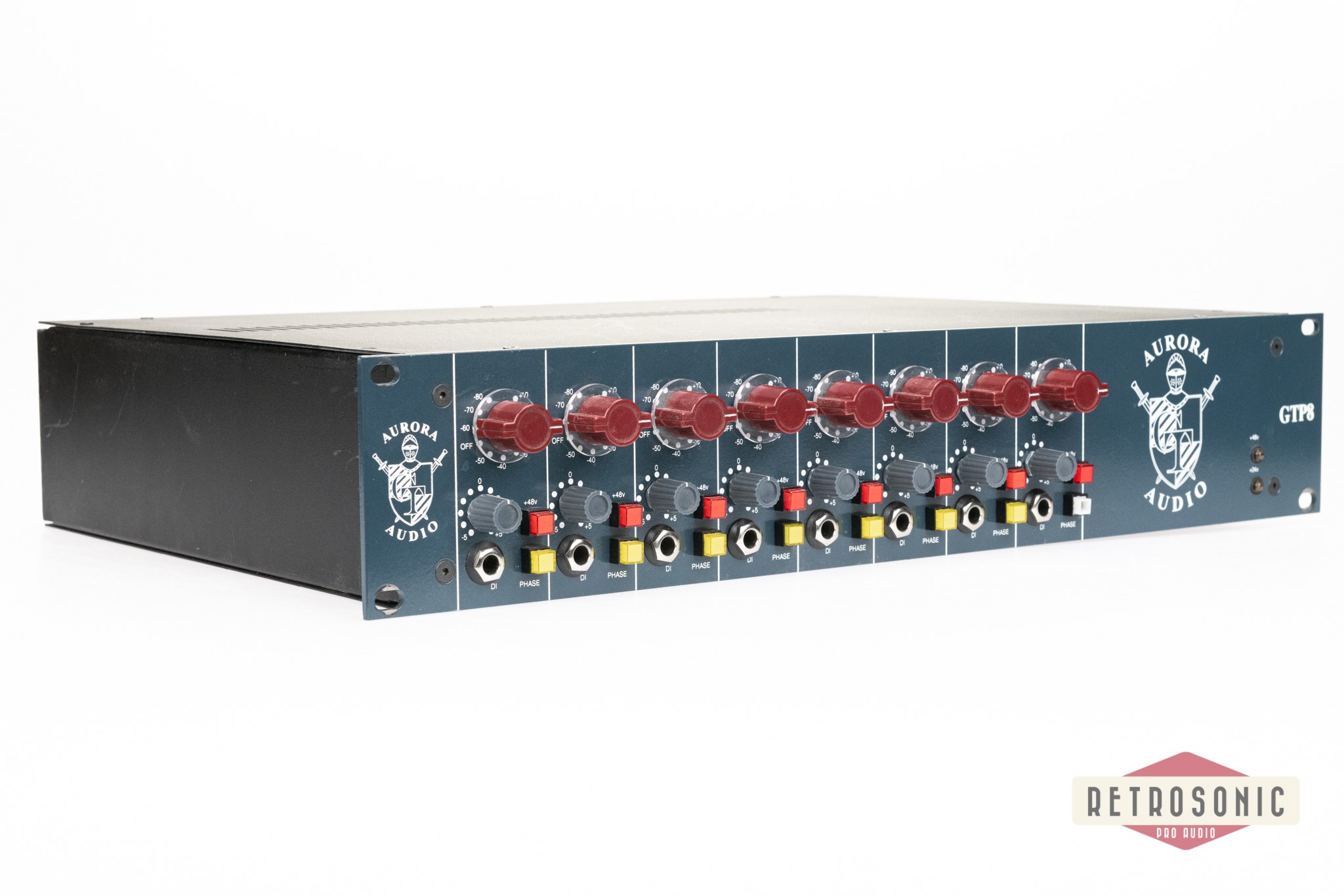 Aurora Audio GTP8 8-Channel Class A Discrete Preamp