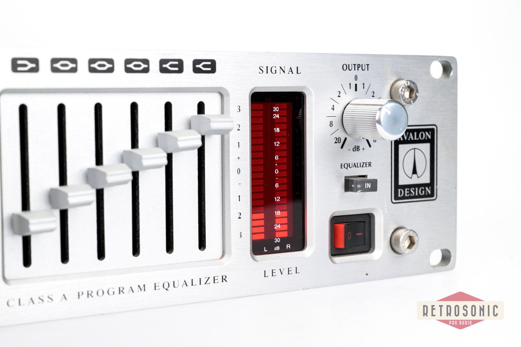 Avalon VT-747SP Stereo Compressor EQ 2000s - Silver