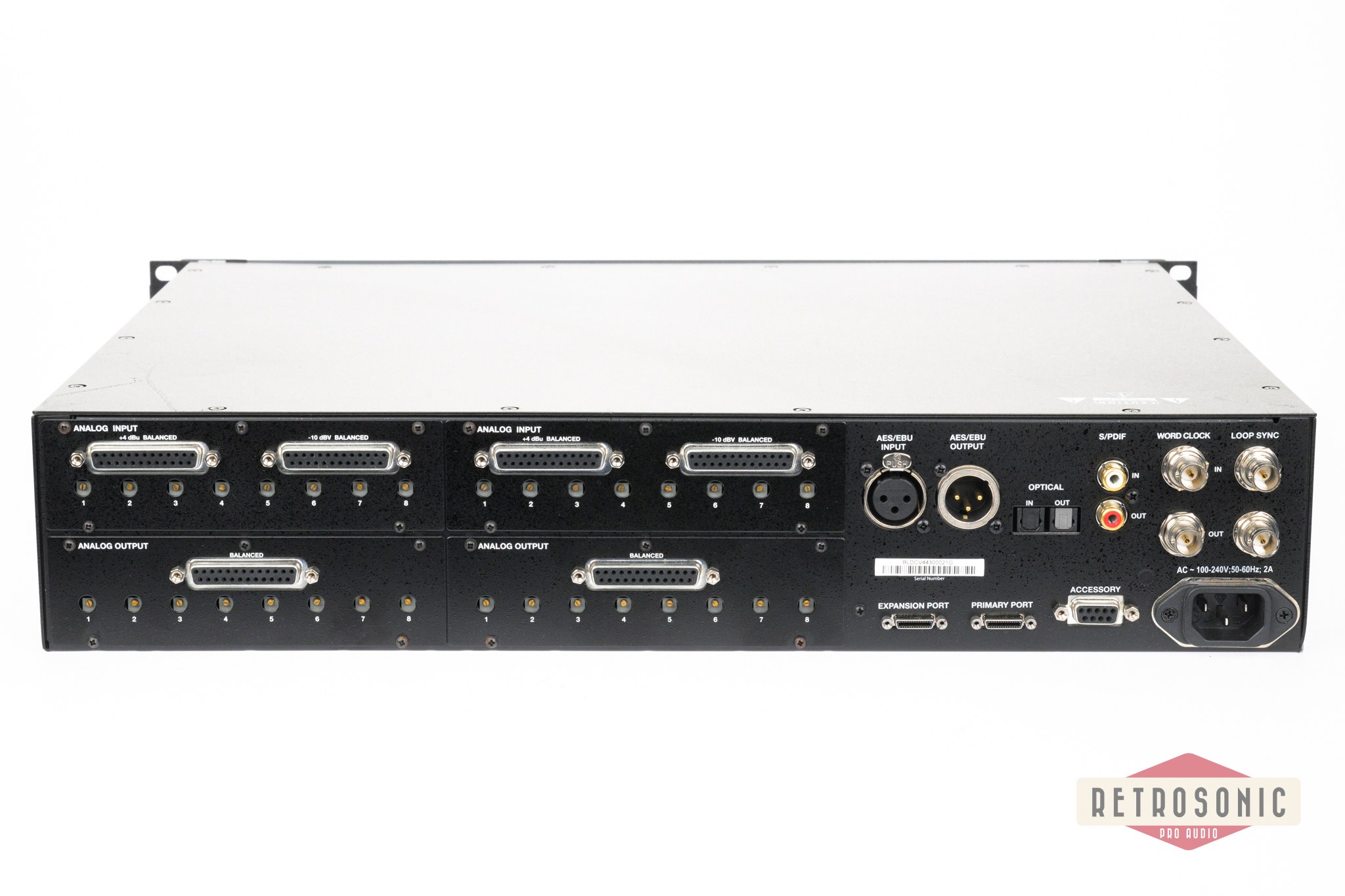 Avid HD I/O 16x16 Analog #4