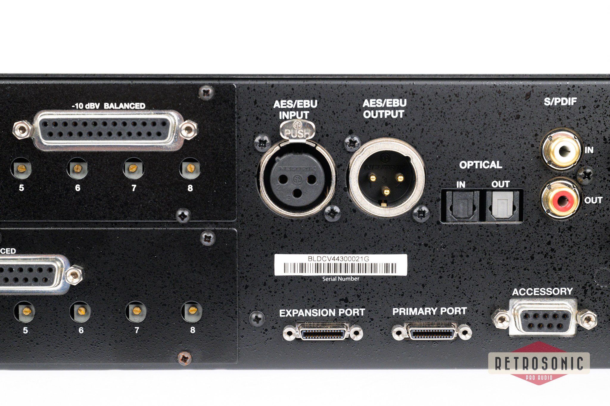 Avid HD I/O 16x16 Analog #4