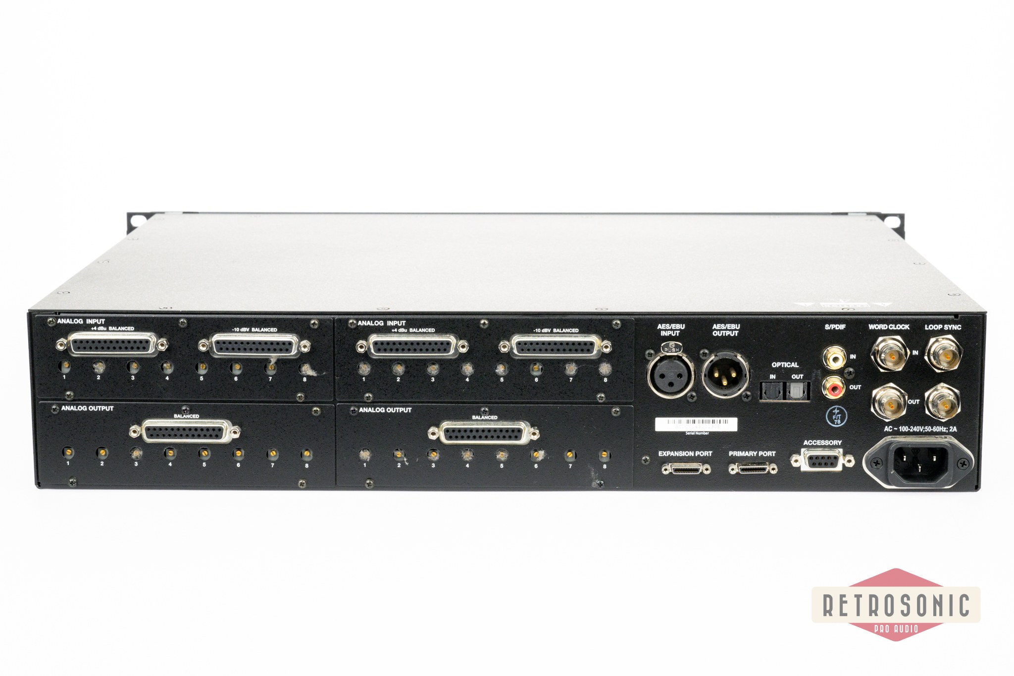 Avid HD I/O 16x16 Analog Pro Tools HD / HDX Audio Interface #01