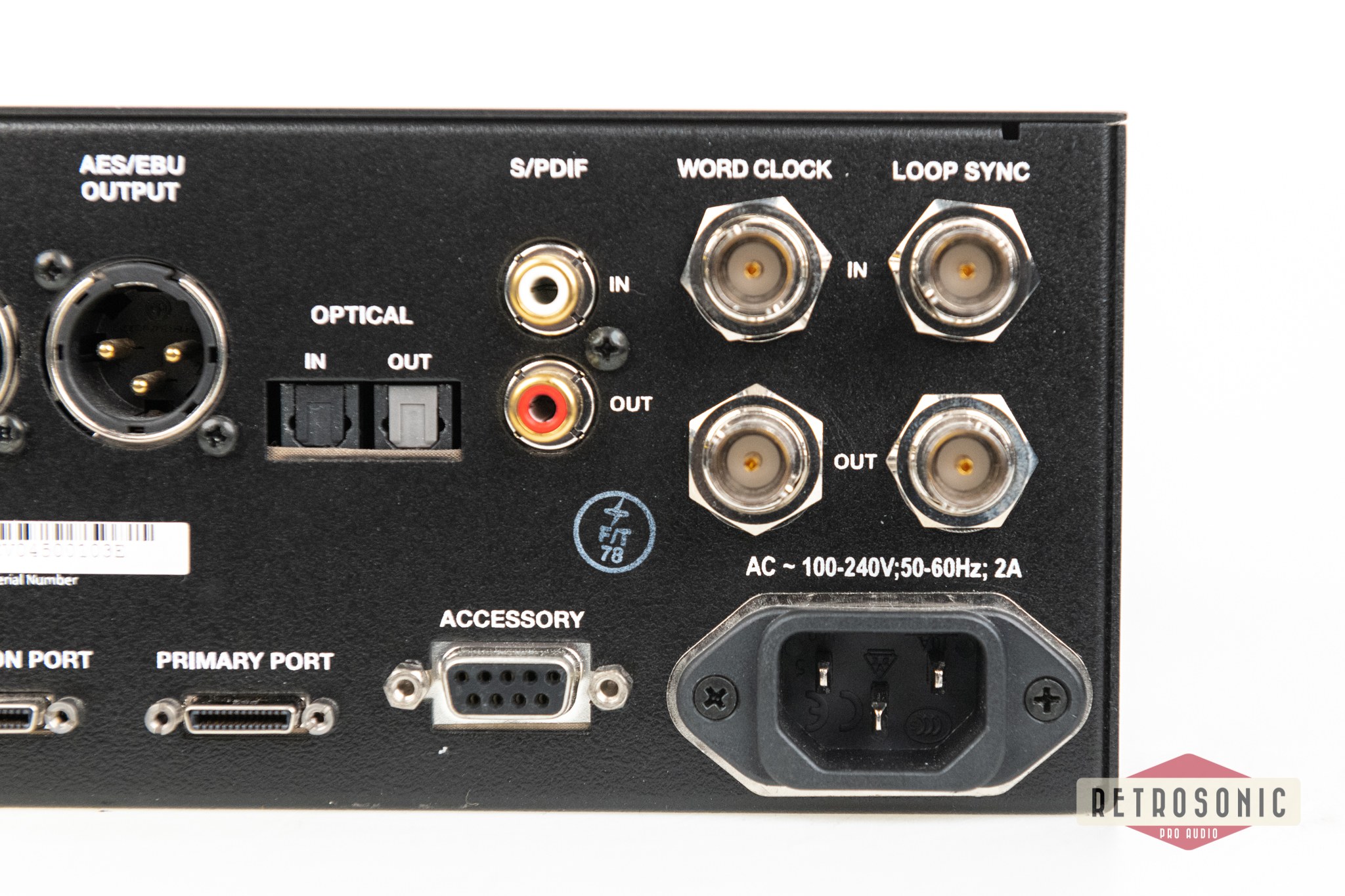 Avid HD I/O 16x16 Analog Pro Tools HD / HDX Audio Interface