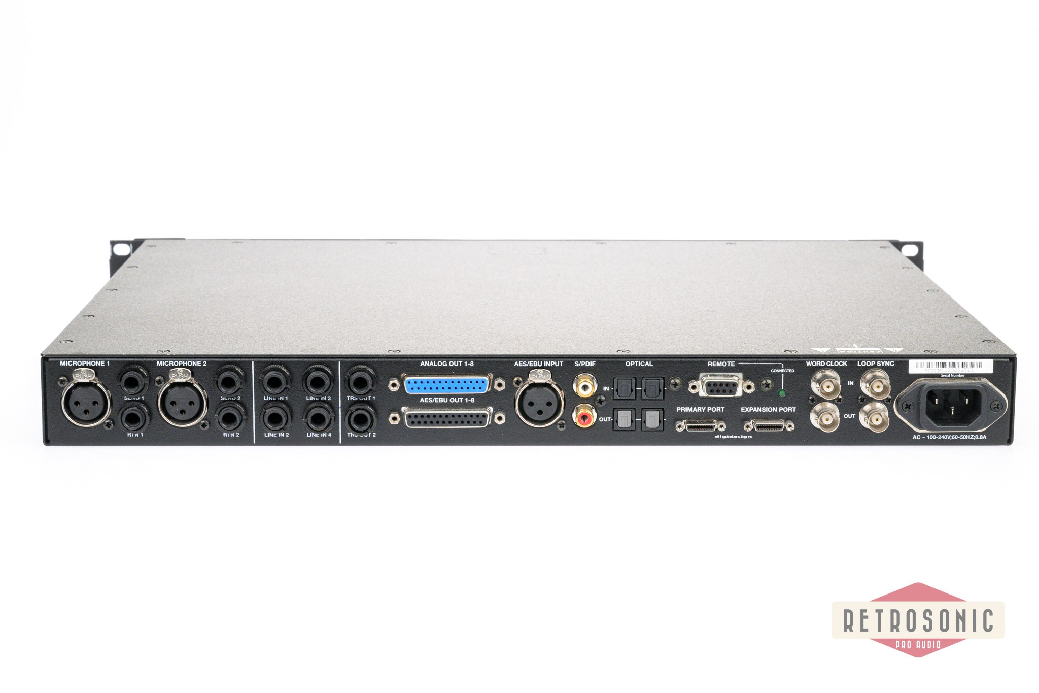 Avid HD Omni Pro Tools HD / HDX Audio Interface #8