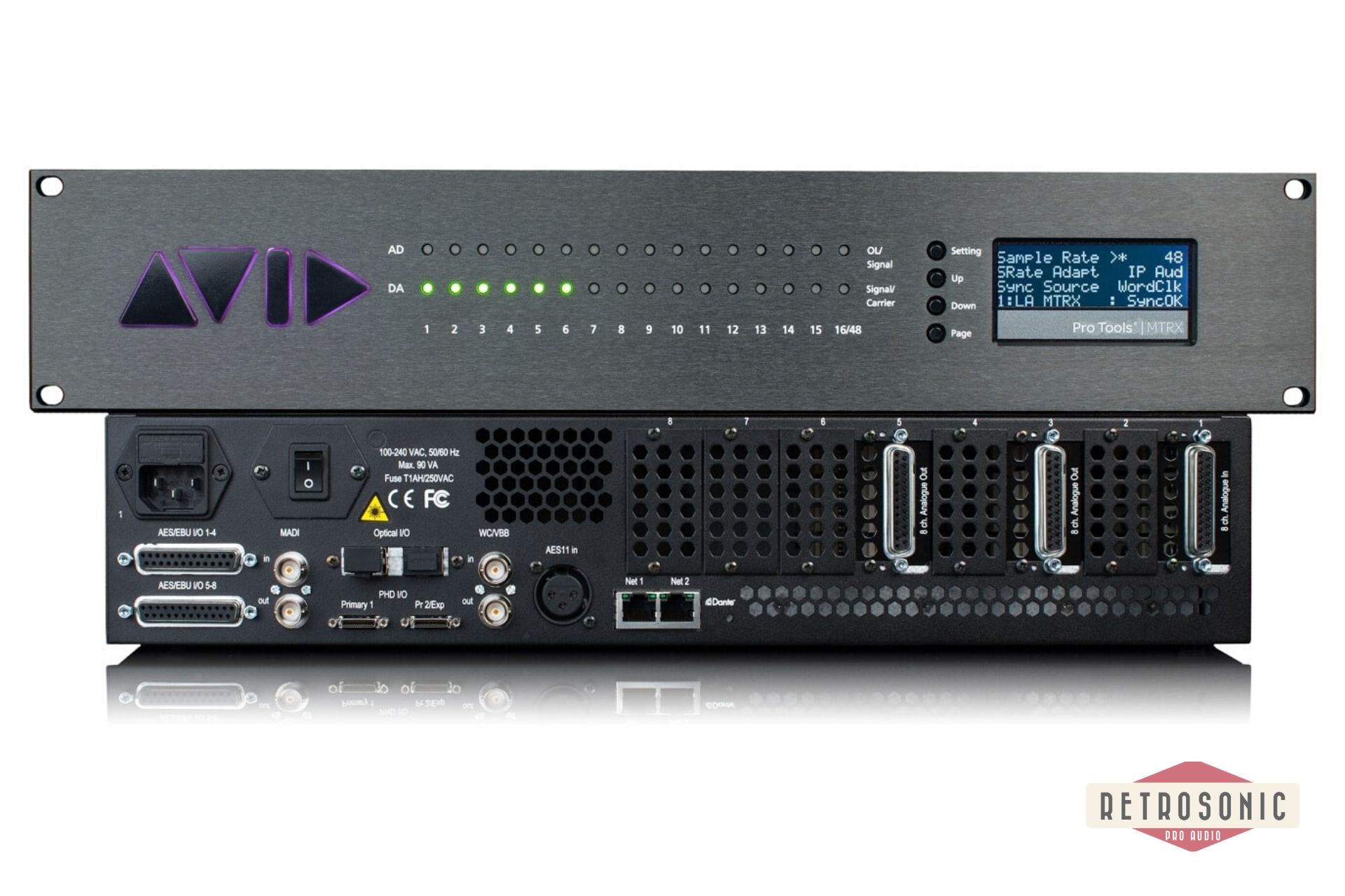 Avid, Pro Tools MTRX Base unit with MADI and Pro Mon