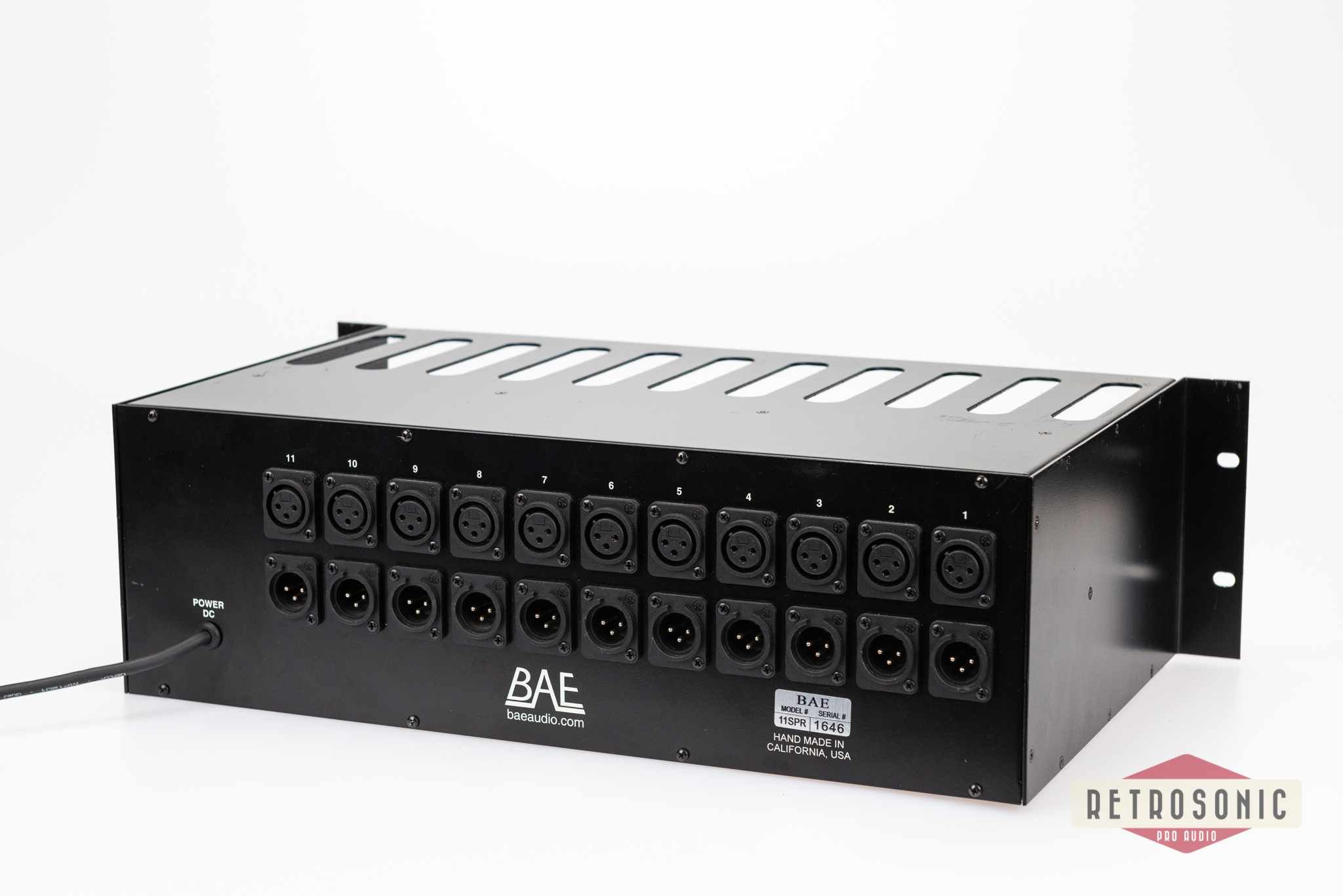 BAE 500 series 11-slot rack