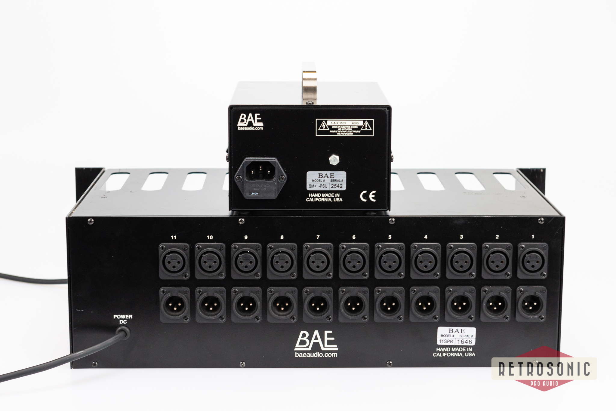 BAE 500 series 11-slot rack