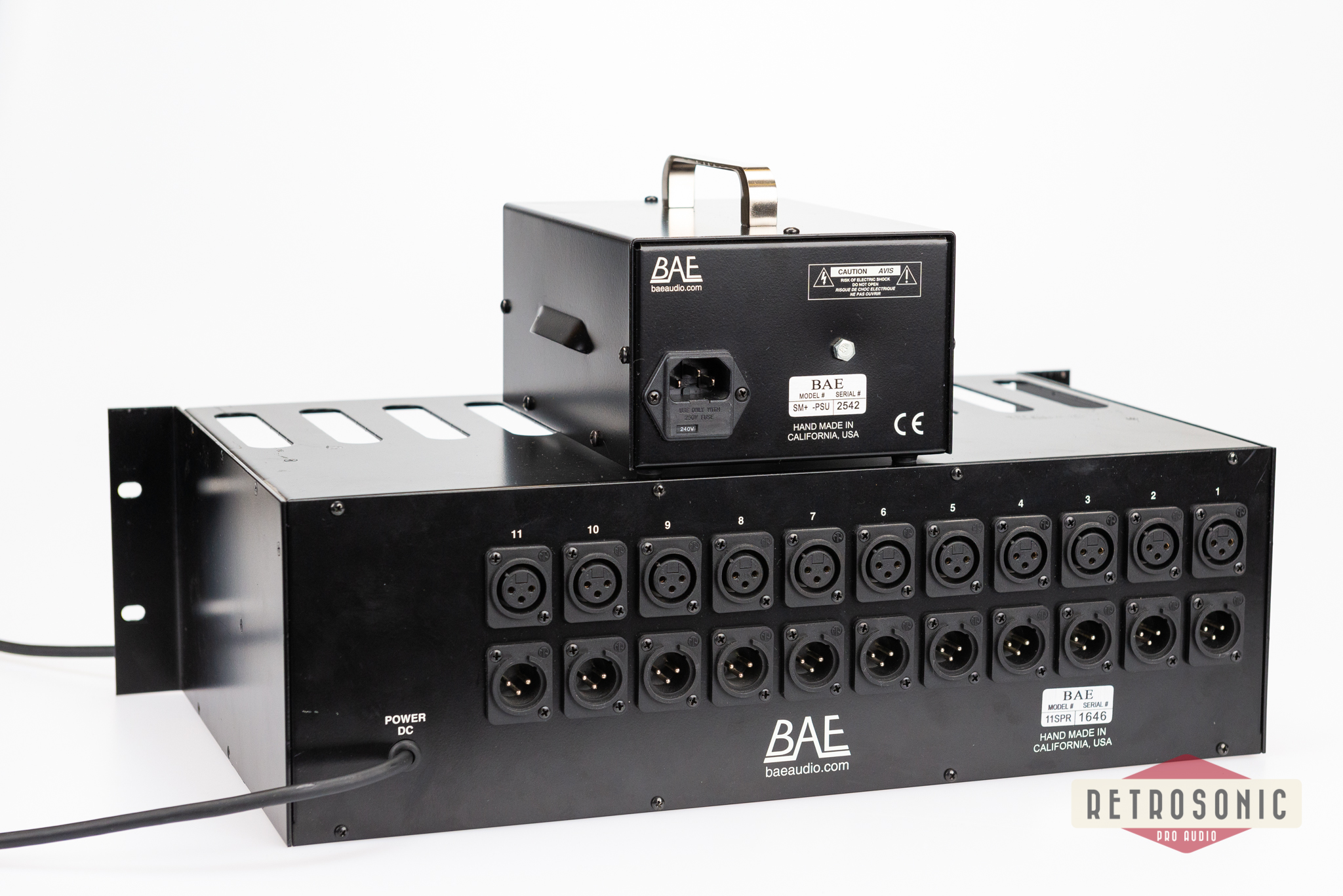 BAE 500 series 11-slot rack