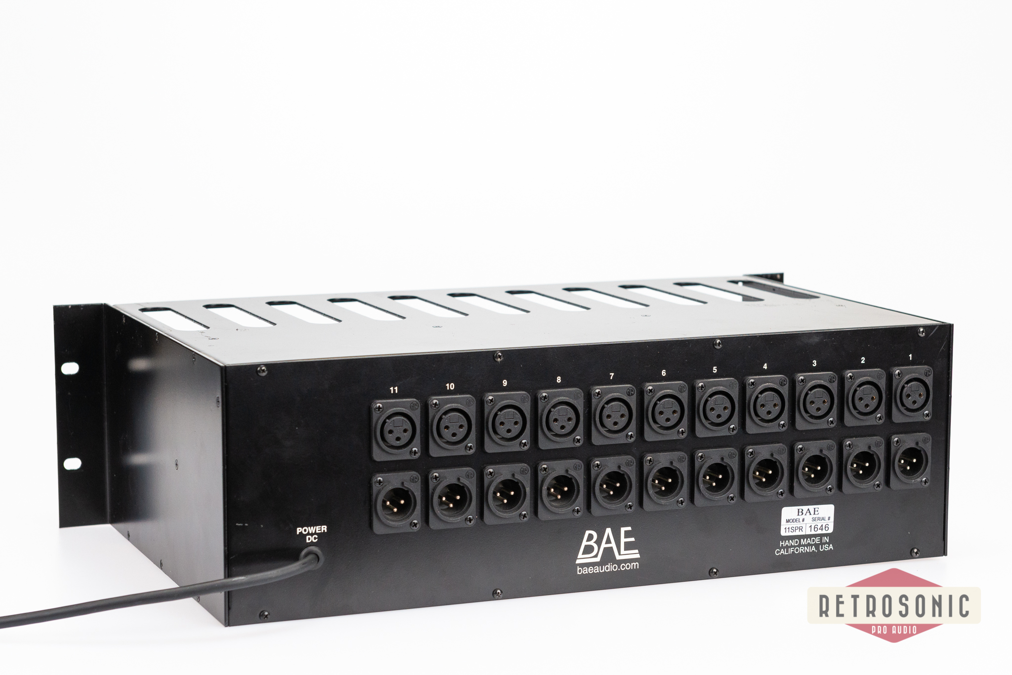 BAE 500 series 11-slot rack
