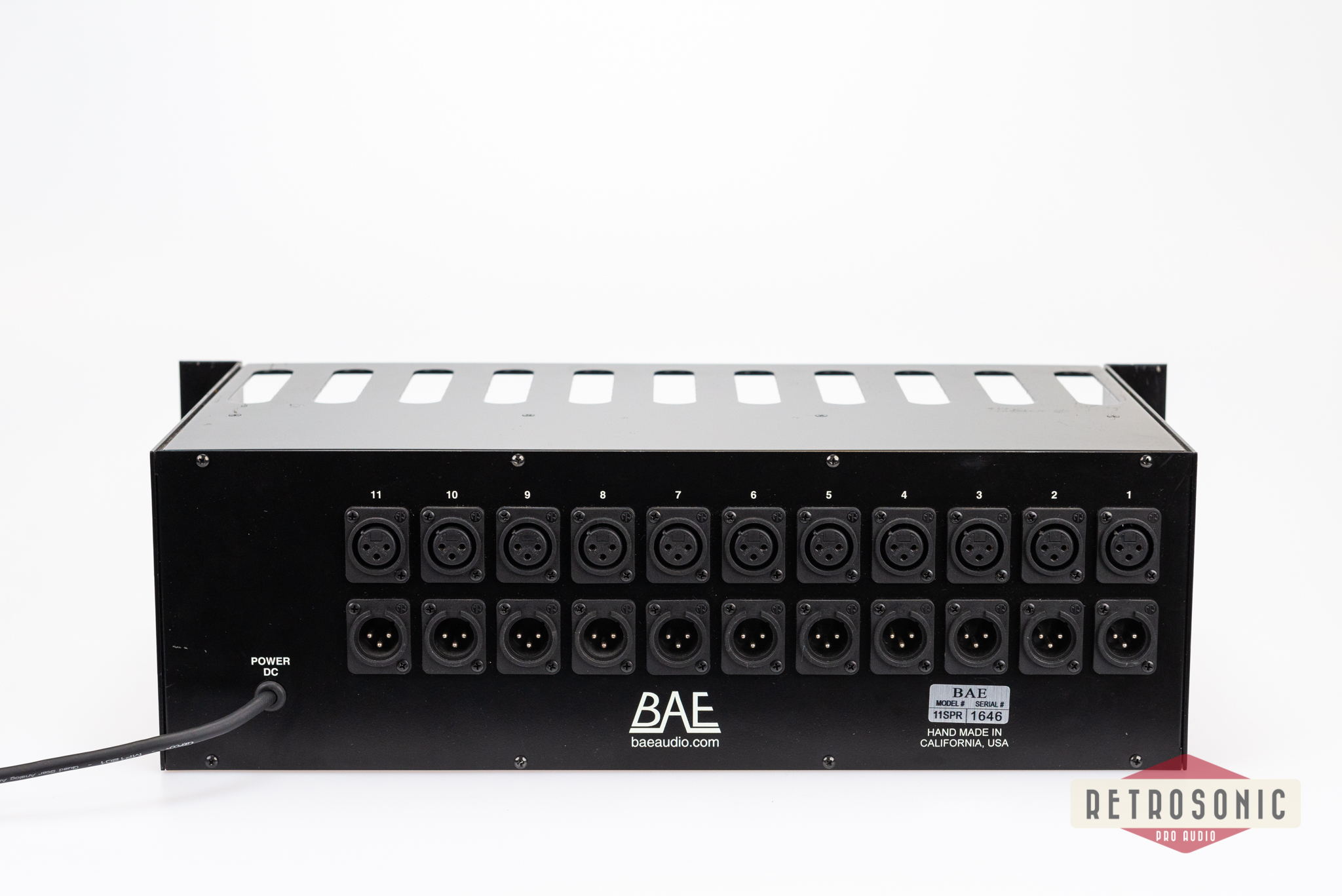 BAE 500 series 11-slot rack