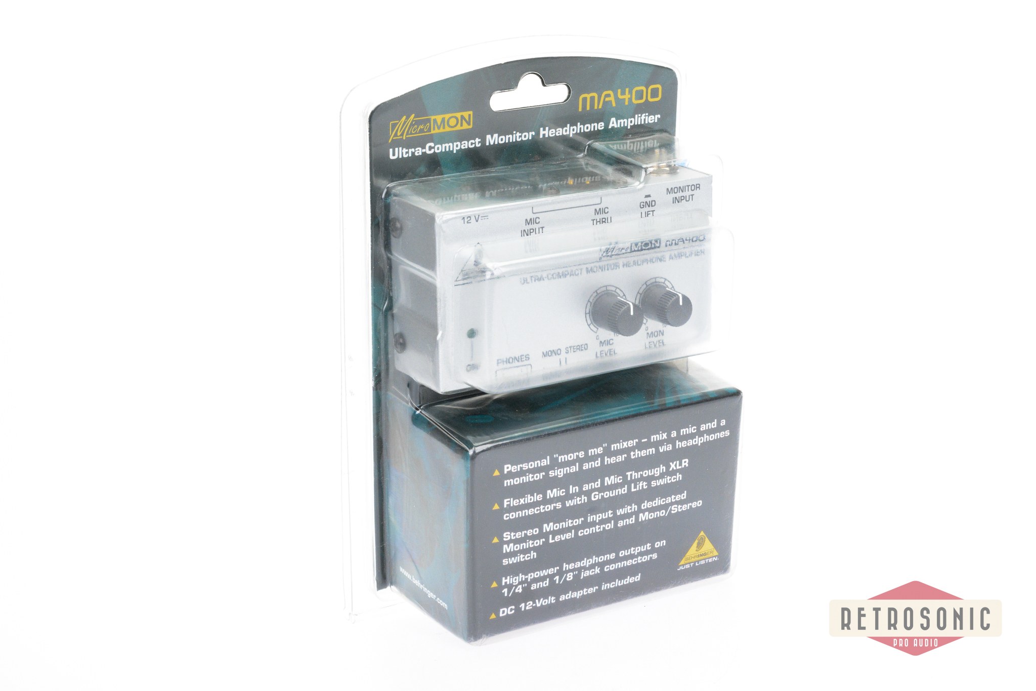 Behringer Micromon MA400 Headphone Amplifier